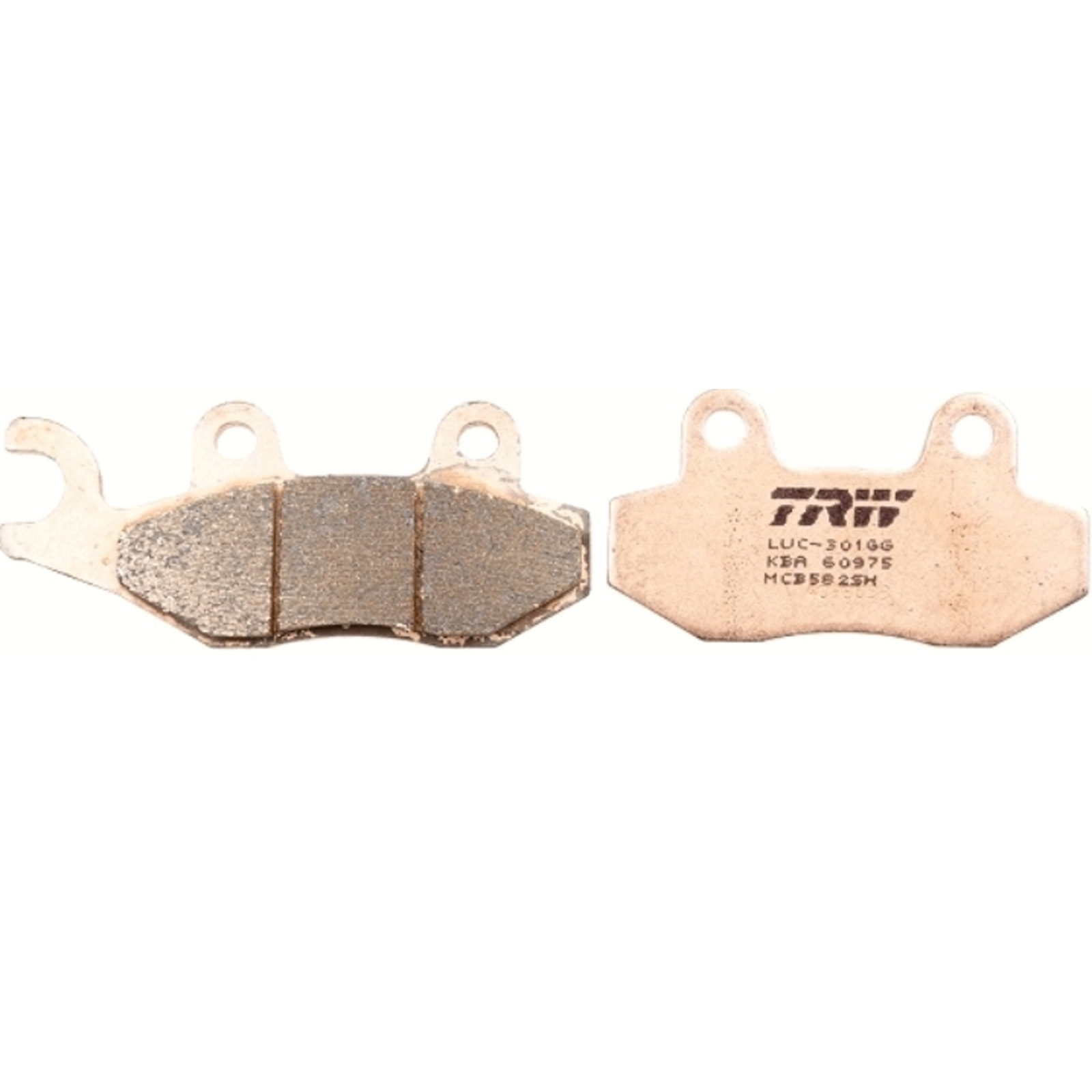 TRW MCB582SH Sintermetall Bremsbeläge hinten für Triumph America Bonneville Speed Triple Sprint Tiger
