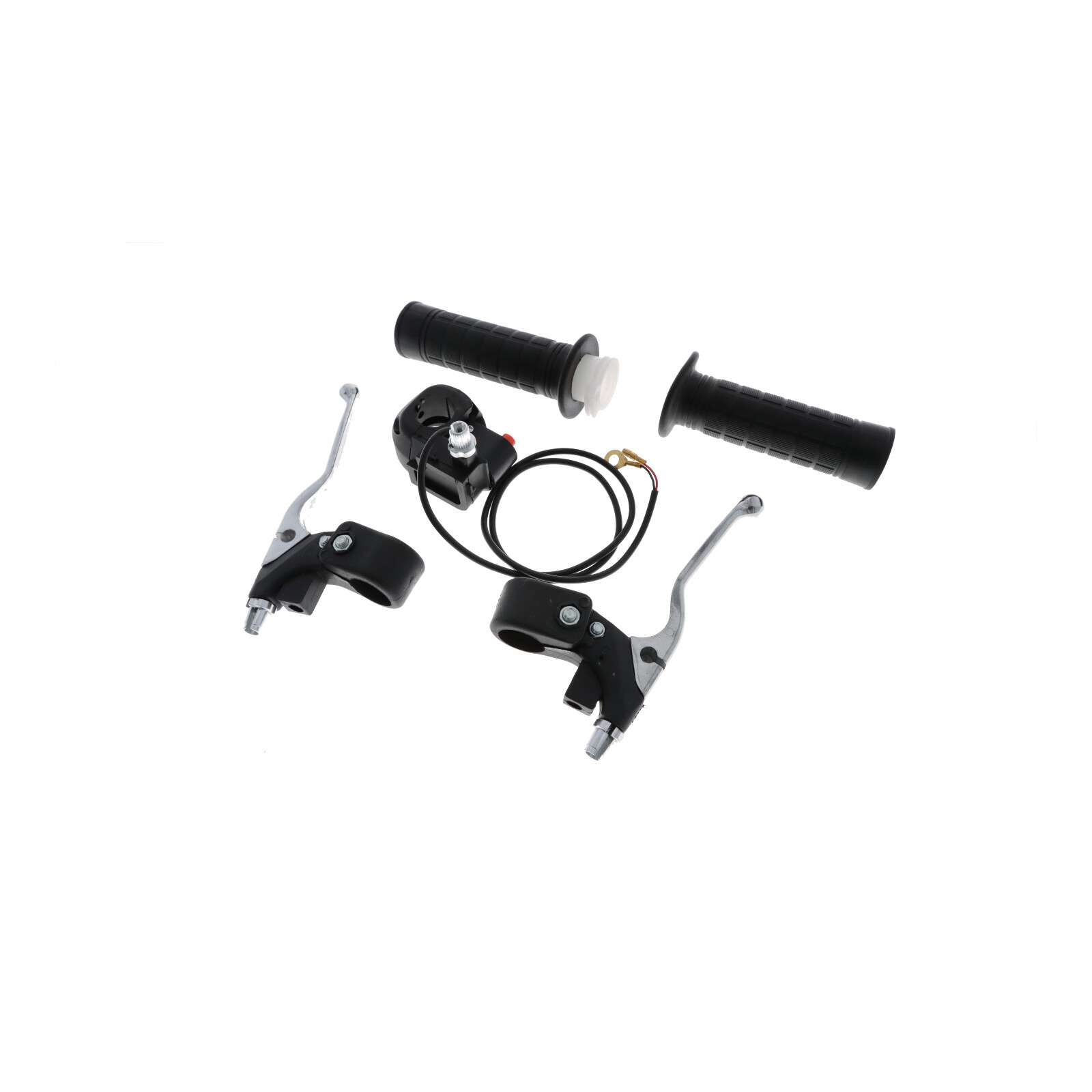 Drehgriff Satz Gasgriff für Dirt Bike QUAD ATV Pocket Bike Bremshebel Griffgummis Gaszug