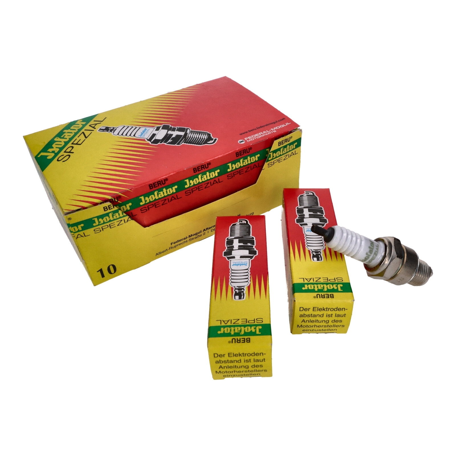 10x Beru Zündkerze ZM14-260 für Simson S50 S51 S70 Schwalbe Sperber Star Trabant 500 601 Wartburg Skoda