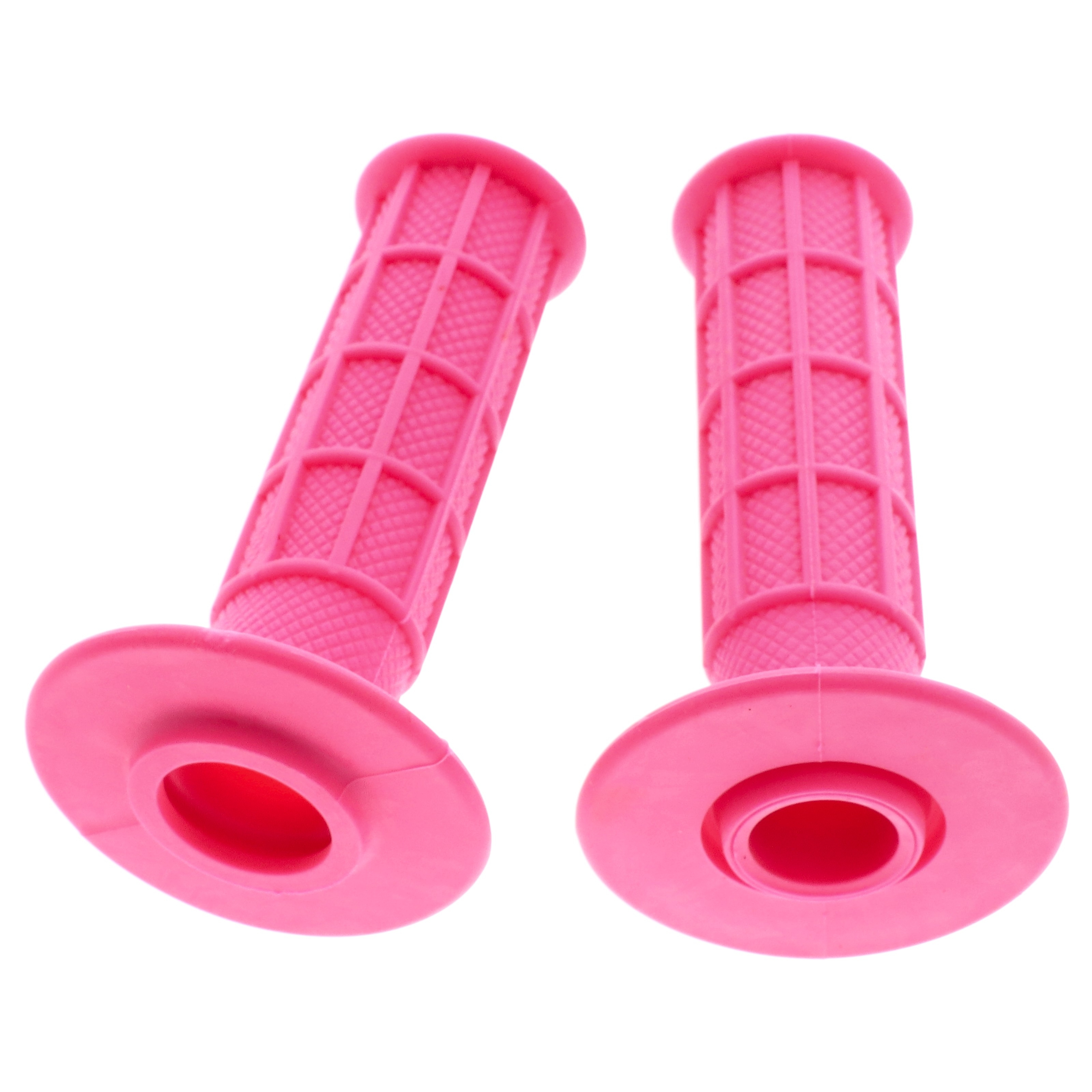 Motorradgriffe Griffgummis Pink Lenker Griffe weich verstärkt Motocross Enduro Offroad