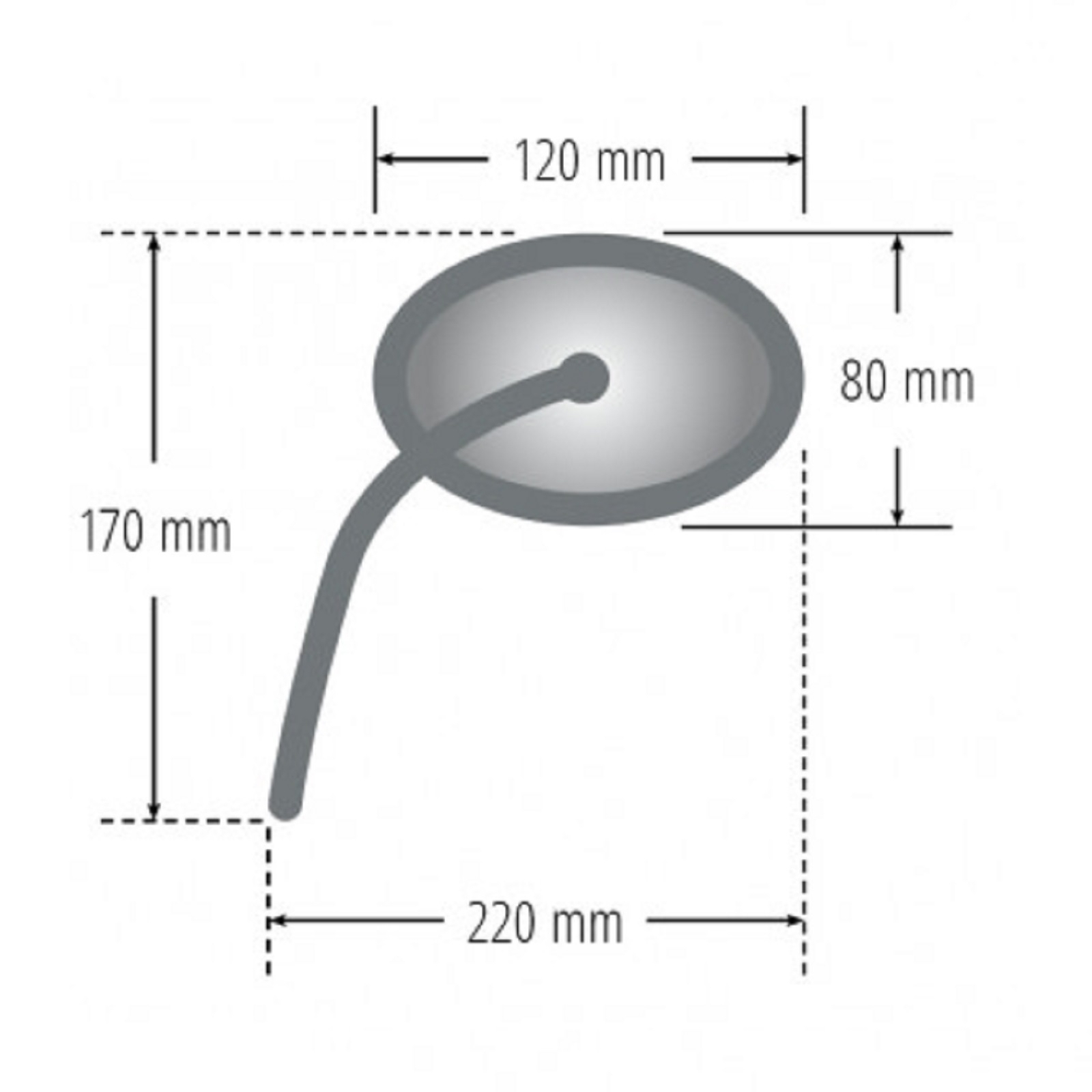 Spiegelpaar passt für viele Fahrzeuge aus Aluminium in schwarz mit M10 Gewinde Beidseitig montierbar