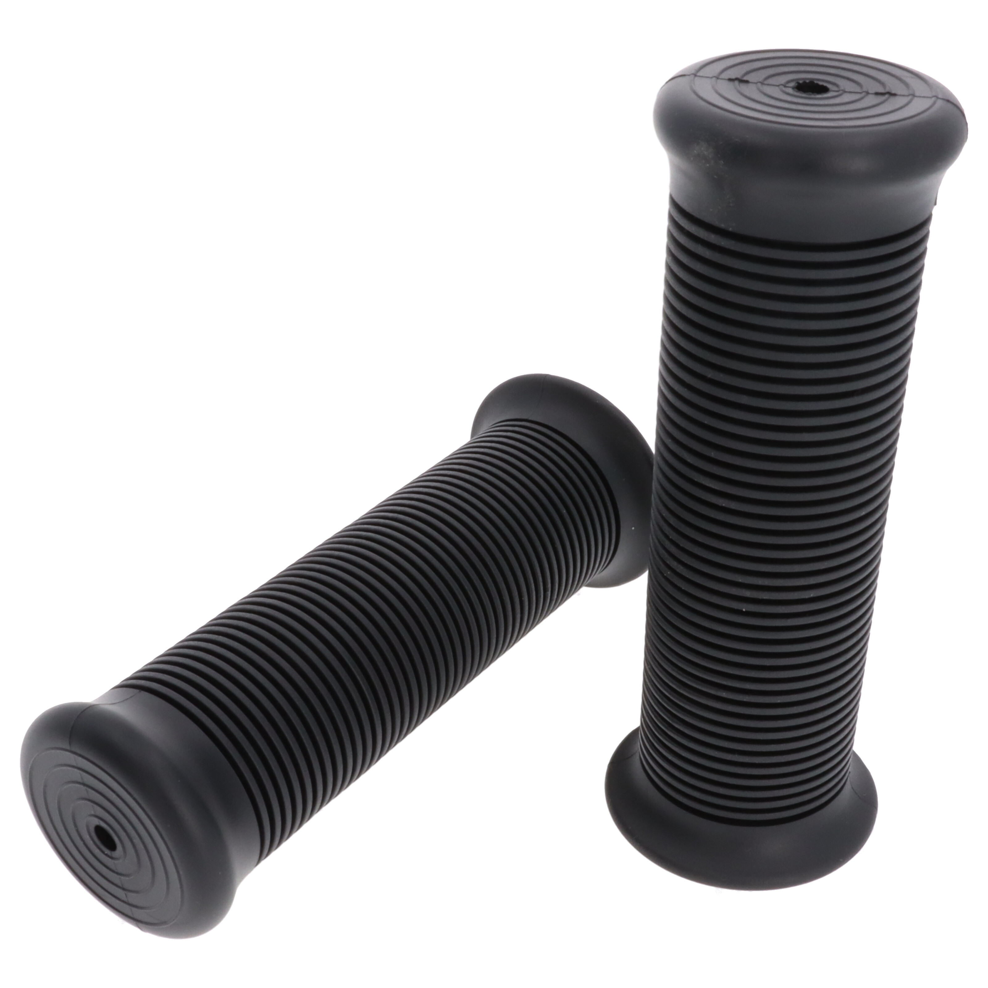 Griffgummi-Paar 22/25mm schwarz 7/8 Zoll Lenker 124 mm Motorrad Roller Griffe