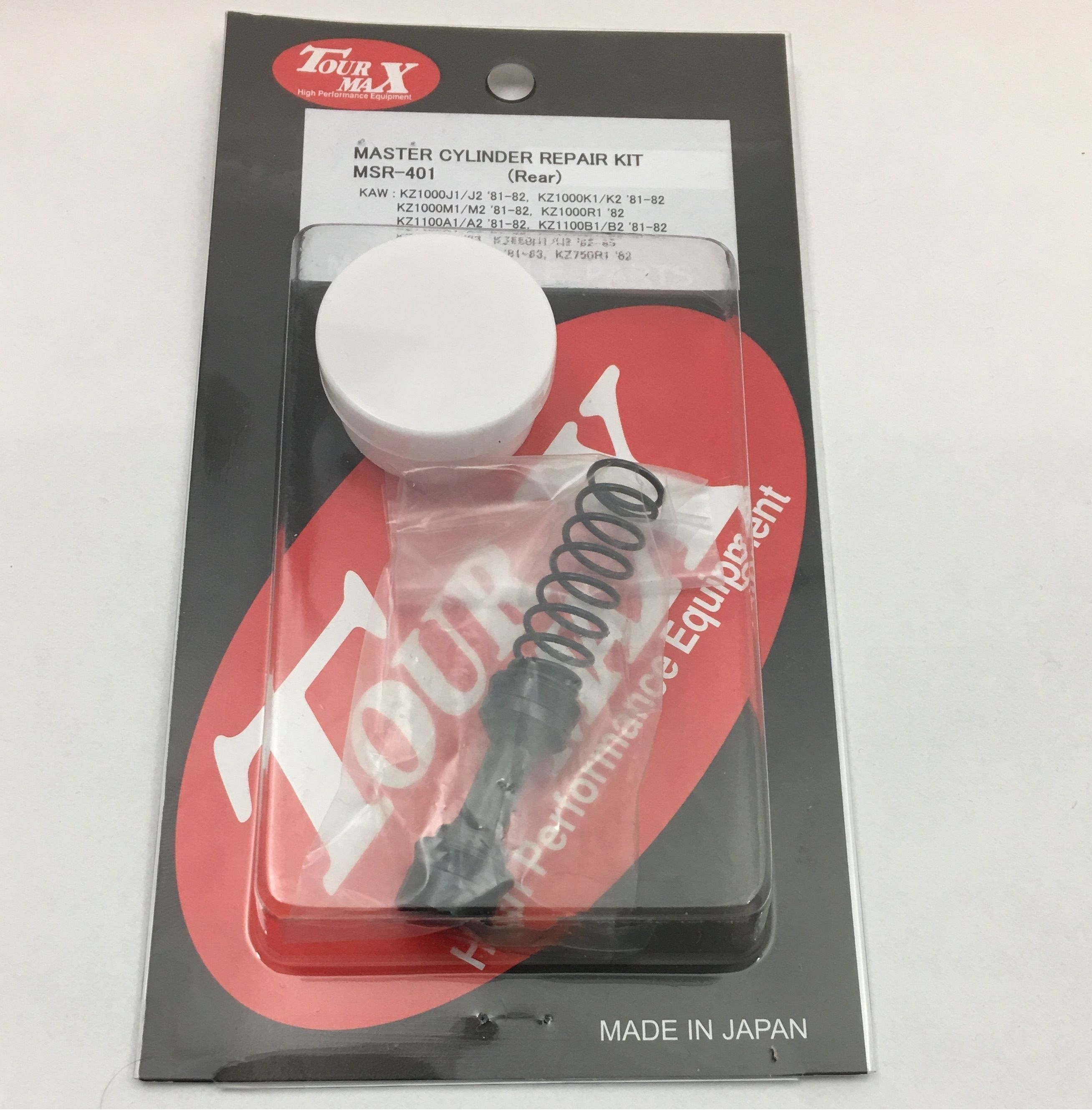 Tourmax MSR-401 Hauptbremszylinder Reparatursatz hinten für Kawasaki Z 550 750 1000 GPZ 1000