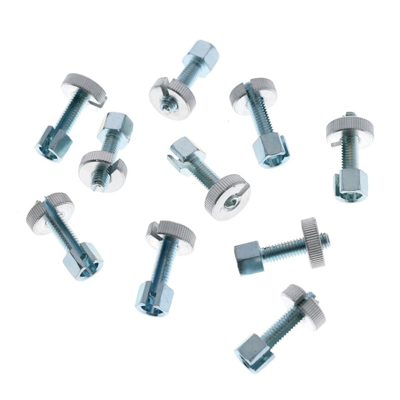 10x Einstellschraube Hebelschraube für Bowdenzug am Kupplungshebel Bremshebel M6 x 22