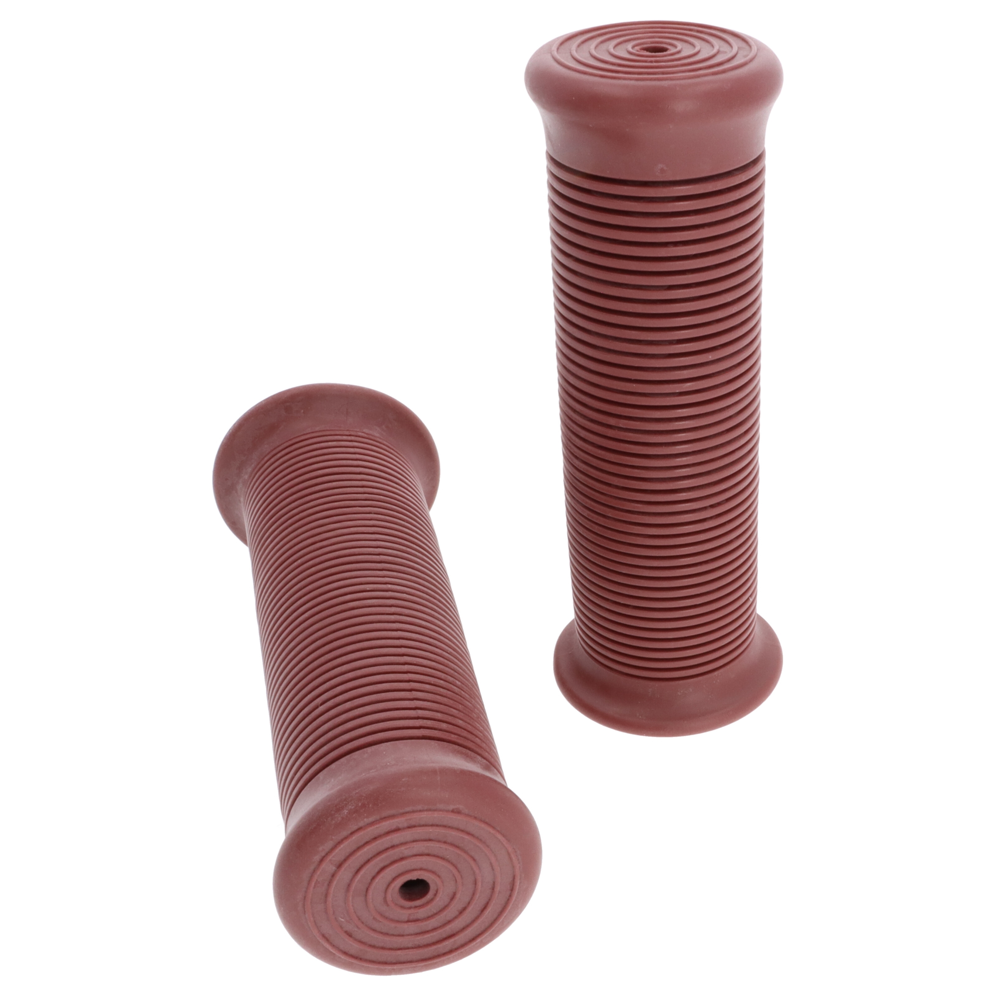 Griffgummi-Paar 22/25mm braun 7/8 Zoll Lenker 124mm Motorrad Roller Griffe