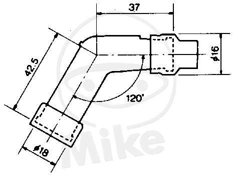 NGK Zündkerzenstecker VD05F-R 8376 Honda Shadow VT750 C C2 CB400F CMX NX250 SL125S XL