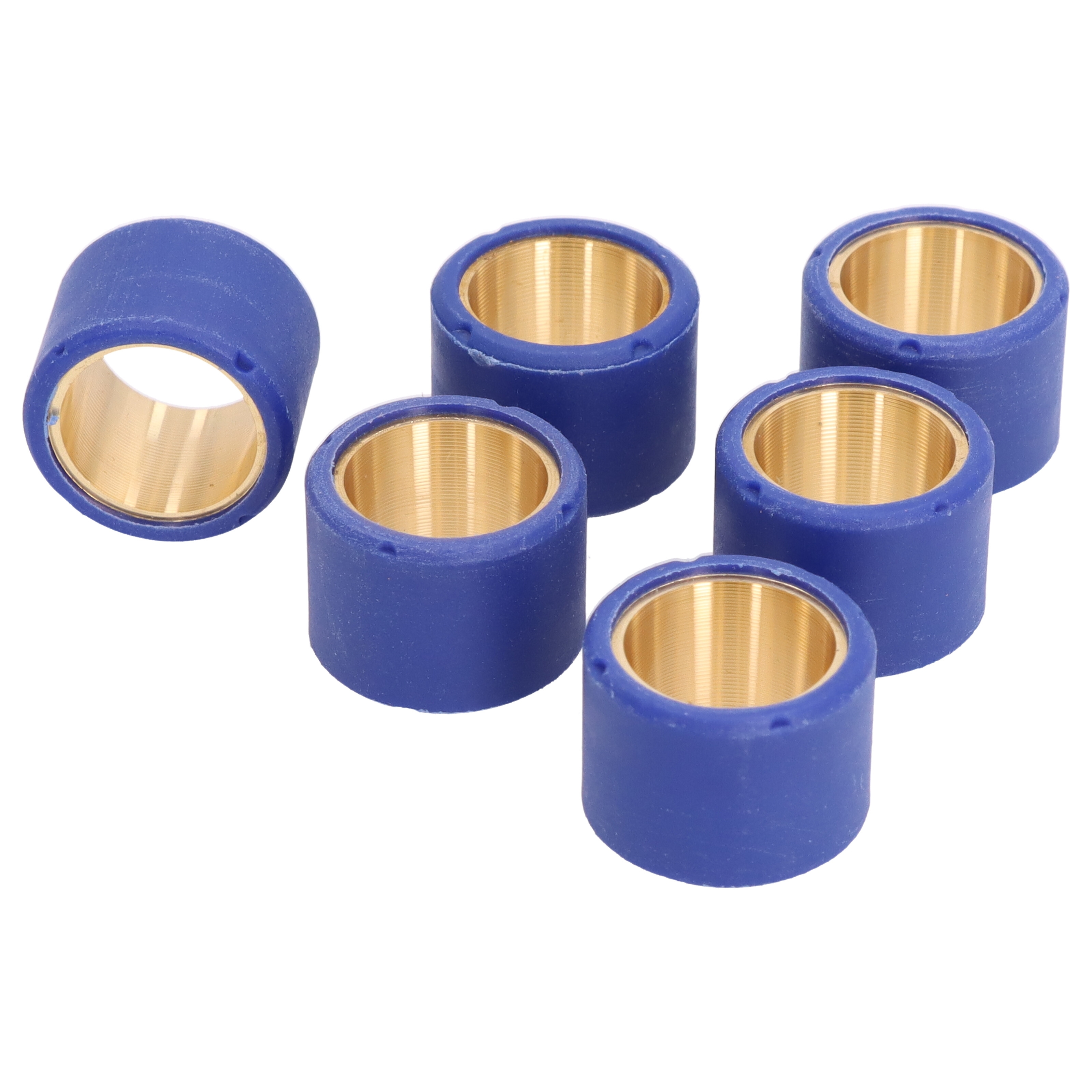 Variogewicht Satz Variorollen 4.5g 17x13mm Variomatikrollen für Roller, 6 Stück