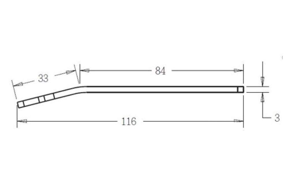 JMP T-Halter für Motorrad Roller Rückstrahler Katzenauge Reflektor