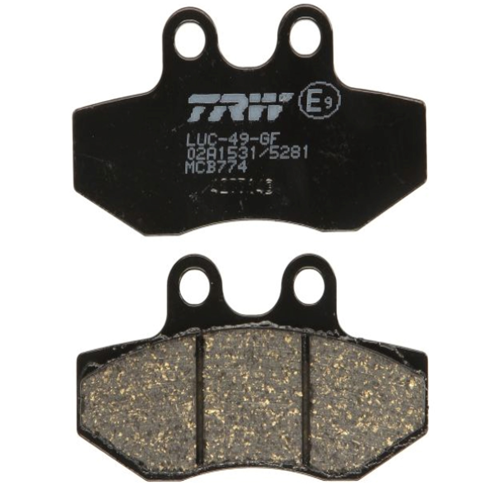 TRW MCB774 Bremsbeläge vorne für Yamaha XC125 X Cygnus NXC 4P9 5ML 2004-2016 MBK XC