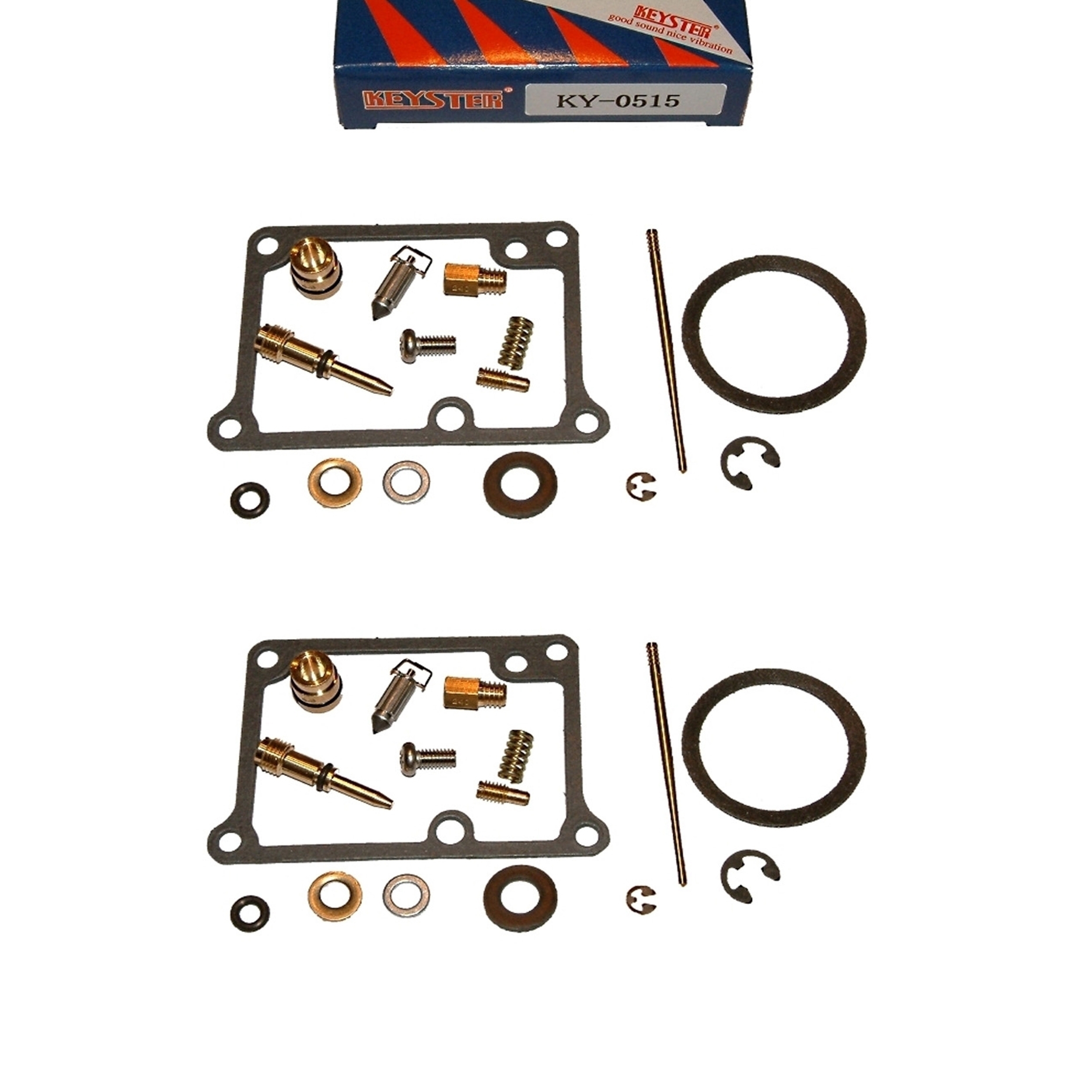 2x Keyster Vergaserreparatursatz KY-0515N für Yamaha RD 350 YPVS 31K 1983-84