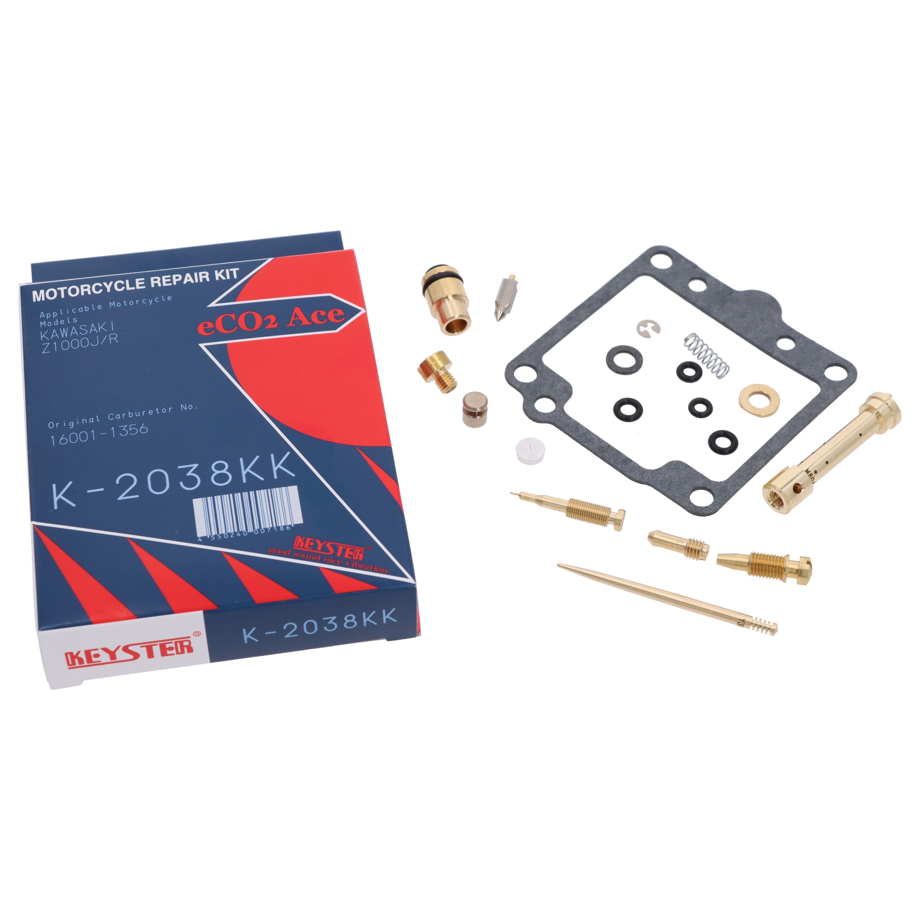 Keyster K-2038KK Vergaser Reparatursatz für Kawasaki Z 1000 1981 - 1983 KZCJ1BA KZT00J