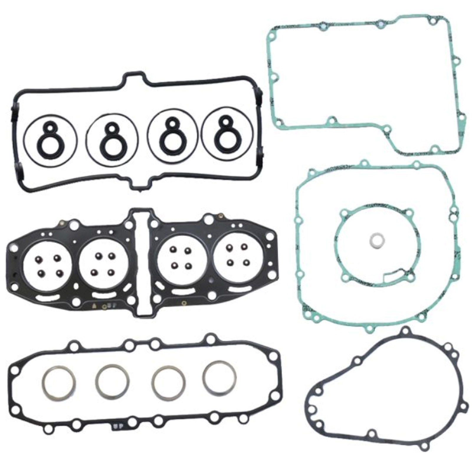 Motordichtsatz P400250850601 für Kawasaki ZZR600 1990 - 1996 ZX600D ZX600E