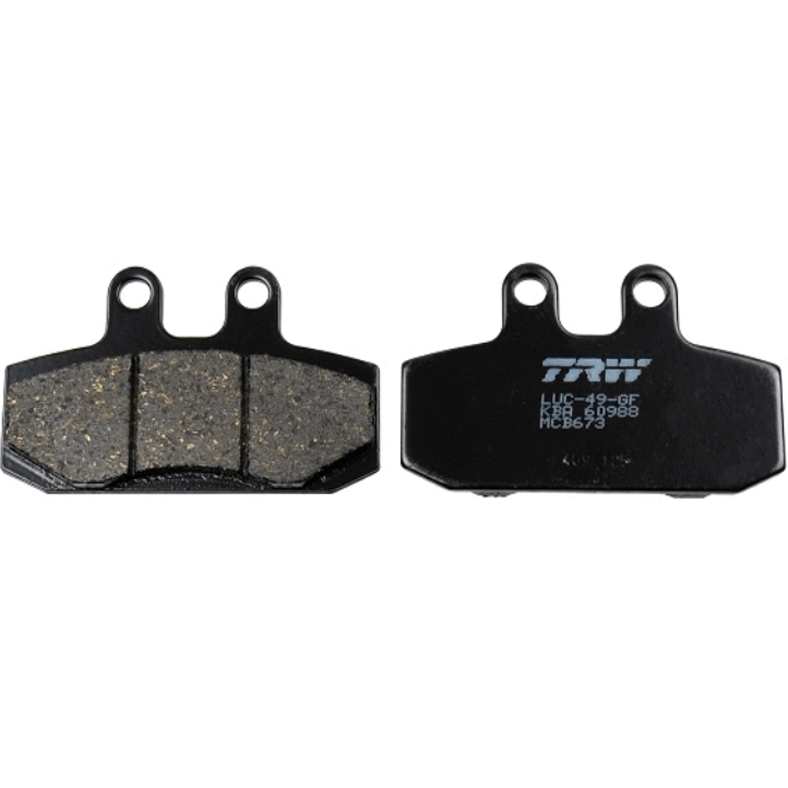TRW MCB673 Bremsbeläge vorne für Honda CA125 Rebel NSR CLR 125 Simson Schikra 125