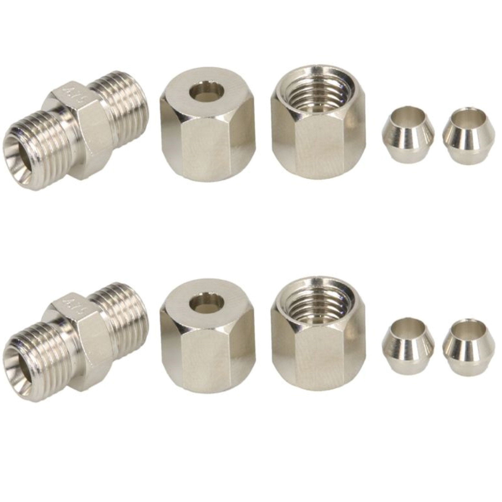 2x Quickbrake QBSTT4.75 Bremsleitungsverbinder Schnellverbinder 5mm einschraubbar ohne bördeln