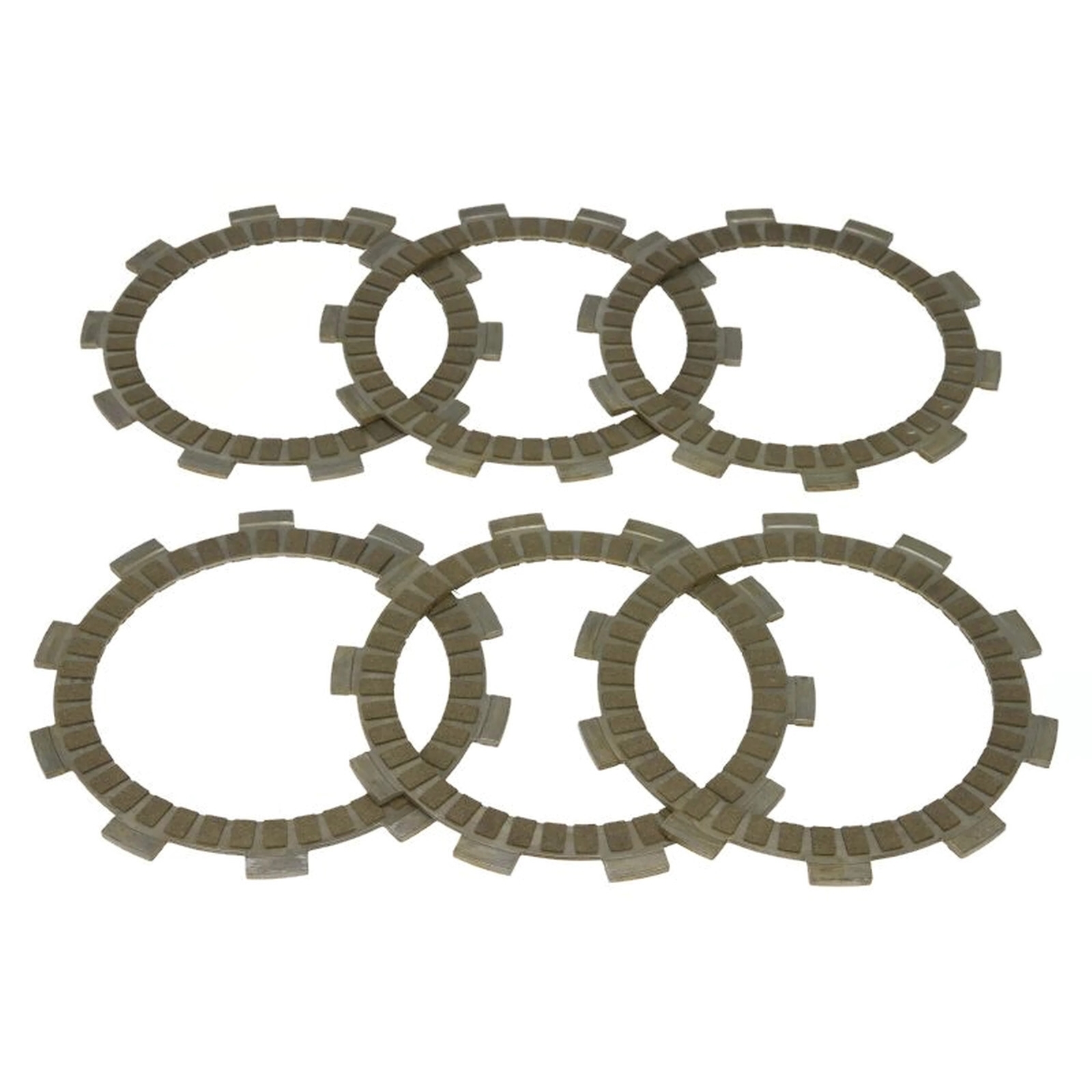 TRW MCC552-6 Kupplungslamellen für Aprilia RS RX MX AF1 SX Classic 125 Rotax 122 123