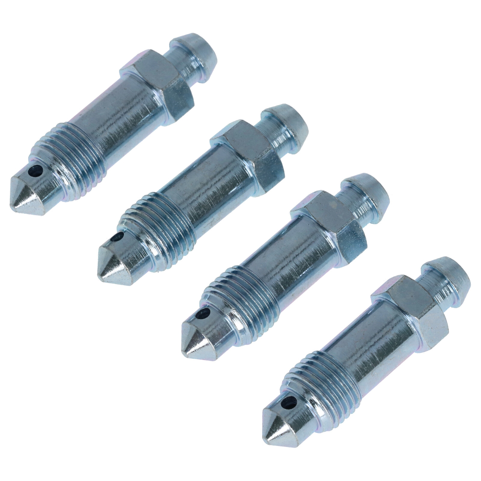 4x Quick Brake QB0018-4 Bremsen Entlüfterschraube Entlüftungsventil M10x1x36.5 mm SW10