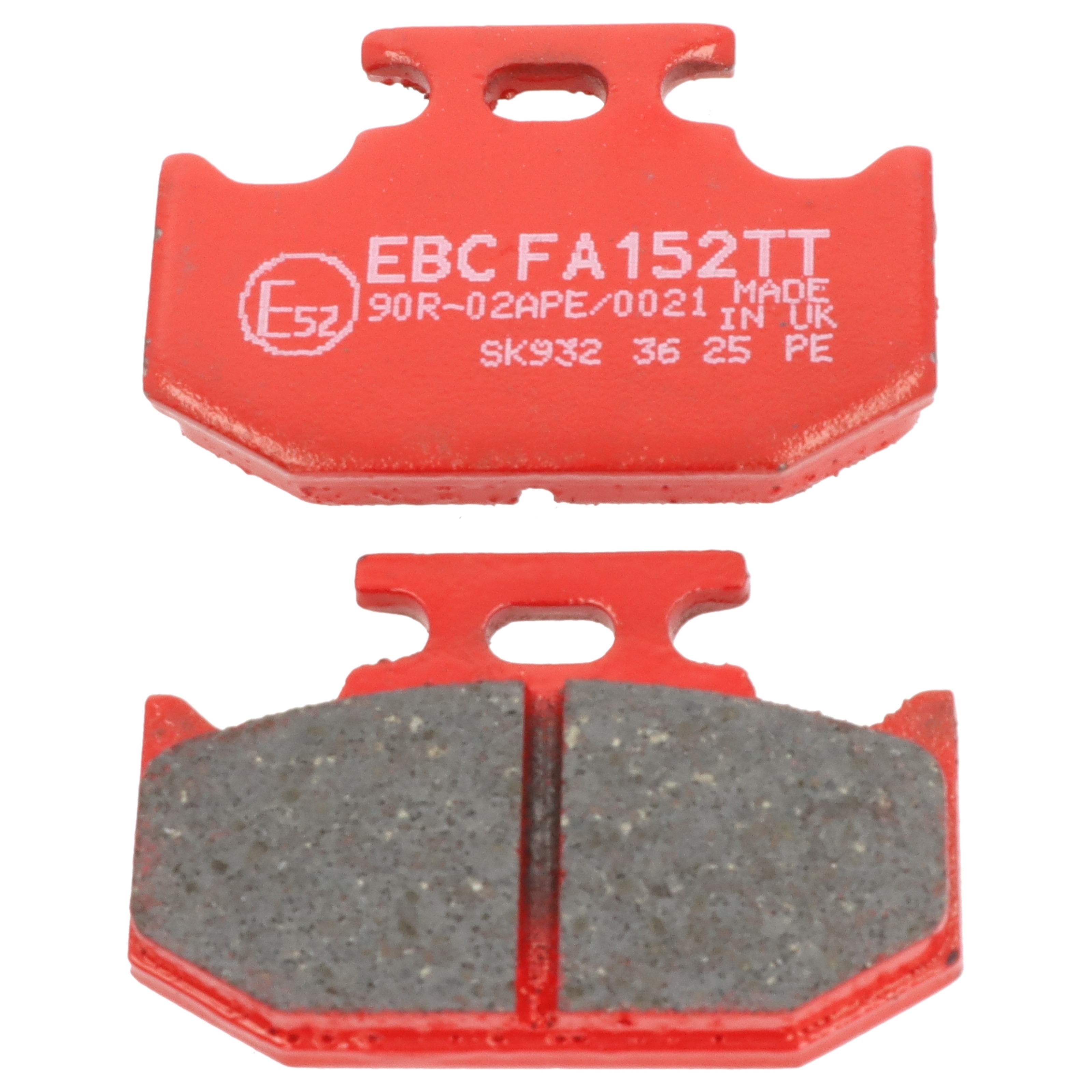 EBC Bremsbeläge FA152TT für Suzuki Yamaha DR RM RMX YZ DT 125 250 350 650 2T