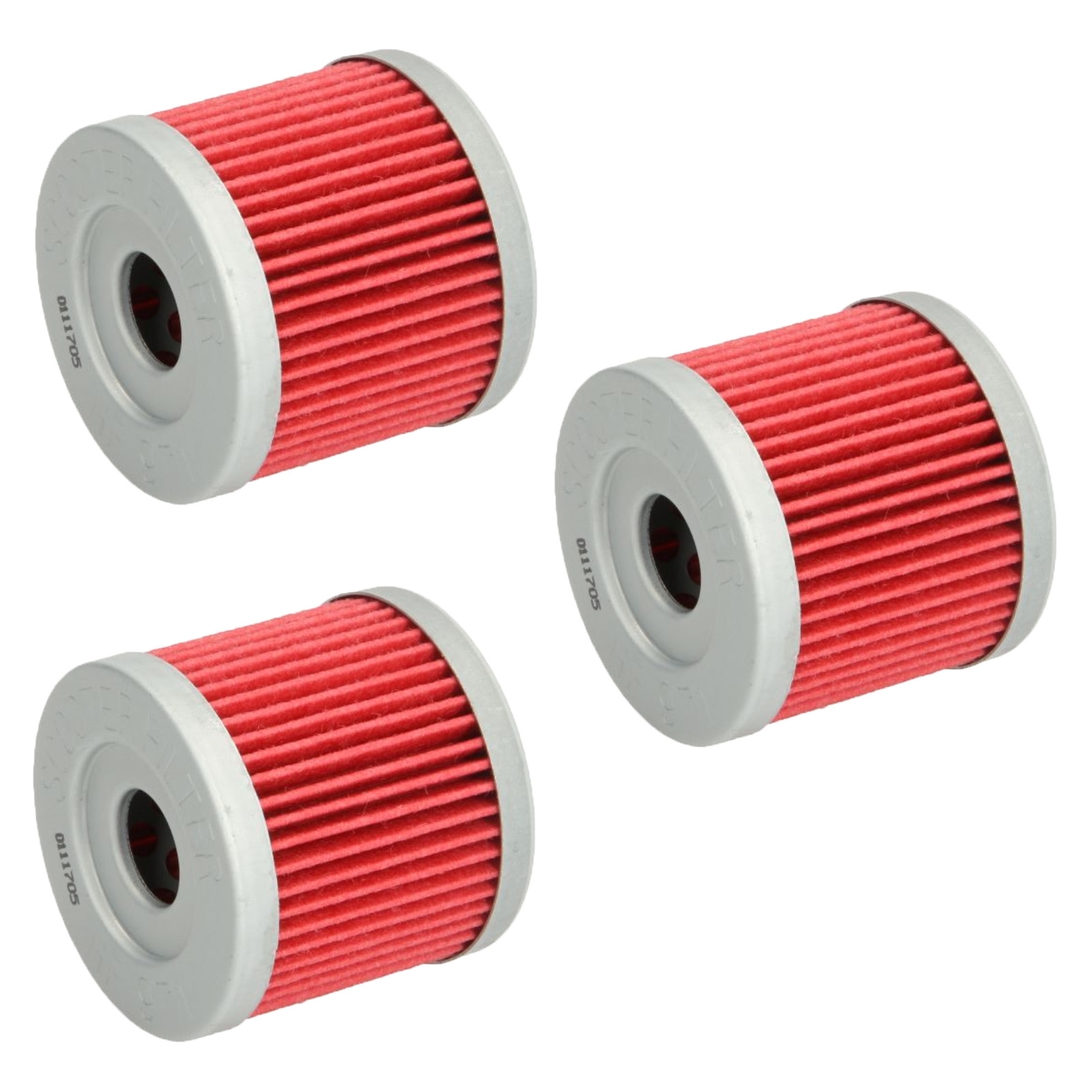 3x HIFLO HF971 Ölfilter für Suzuki Burgman AN 400 AN 125 UH 125 UH 200 UX Sixteen UC 125