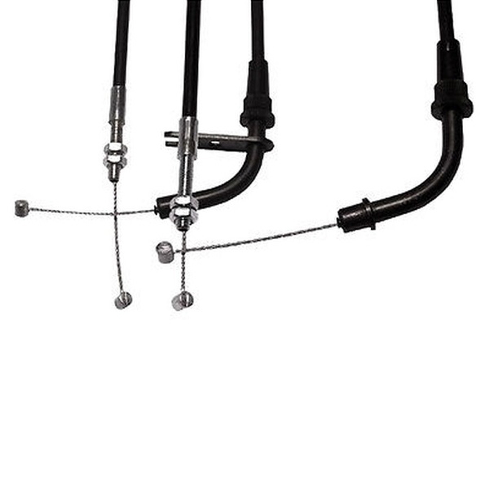 Gaszug Satz für Kawasaki EN 500 A 1990 - 1993 Öffner A + Schliesser B