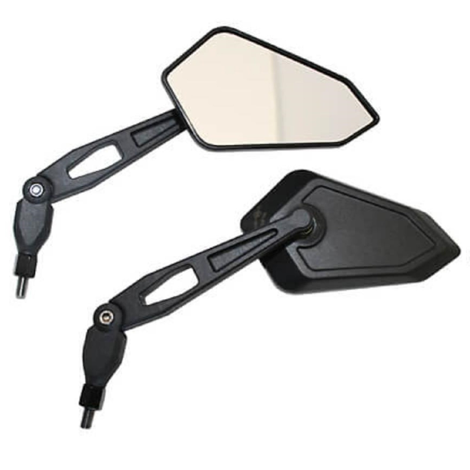 Spiegelpaar für Benelli Leoncino Honda CB 500 Kawasaki KLE Versys Z KTM 890 Suzuki GSX-S Triumph Speed Twin mit