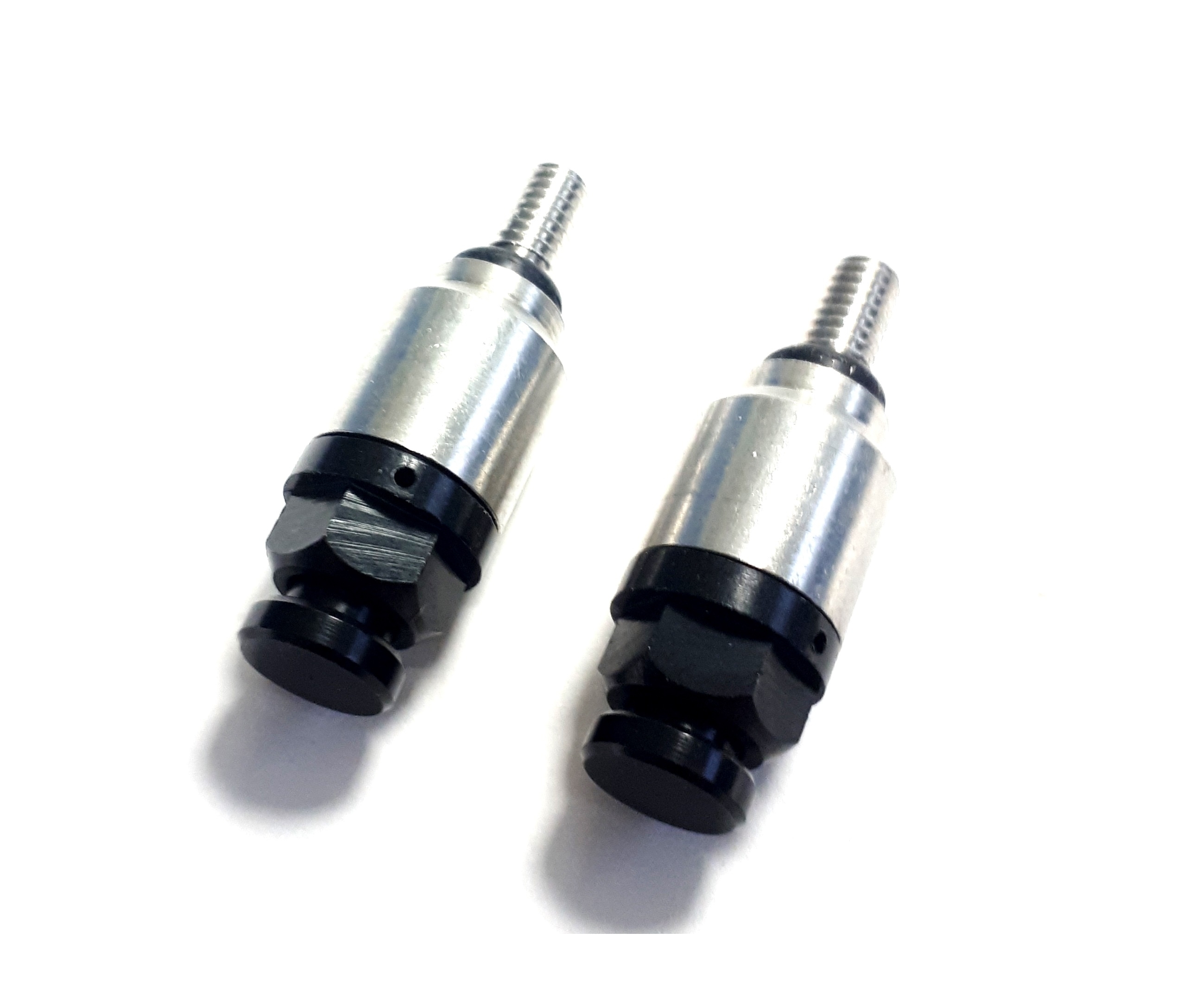 Enduro Motocross Gabelentlüfterventil Satz Schwarz Gewinde M5*0.8