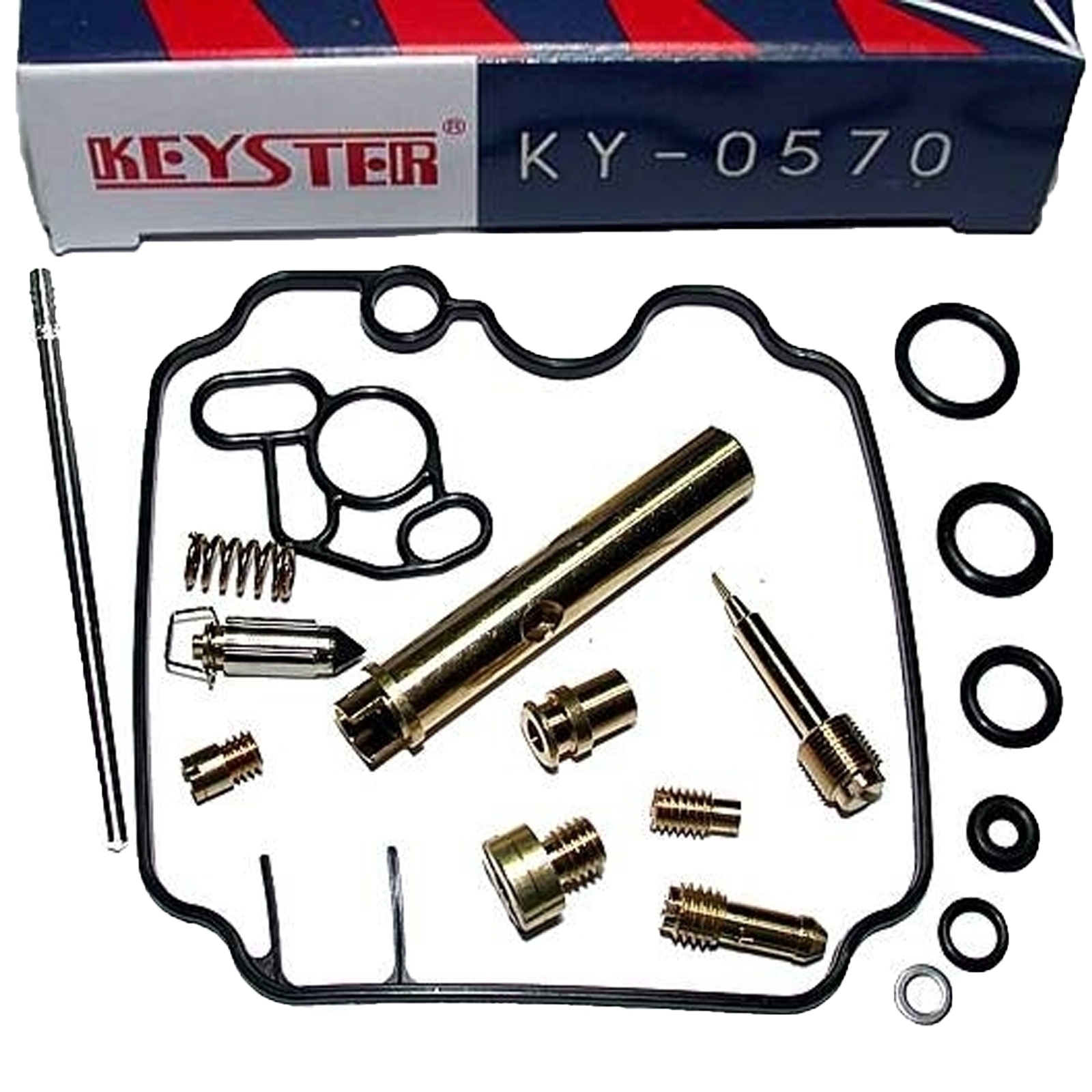 Keyster KY-0570 / 0777N Vergaser Reparatursatz für Yamaha TDM850 TRX850 1996 - 1999 4TX 4UN
