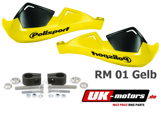 Polisport Handprotektoren Paar     EVOLUTION INTEGRAL     GELB     8305100004