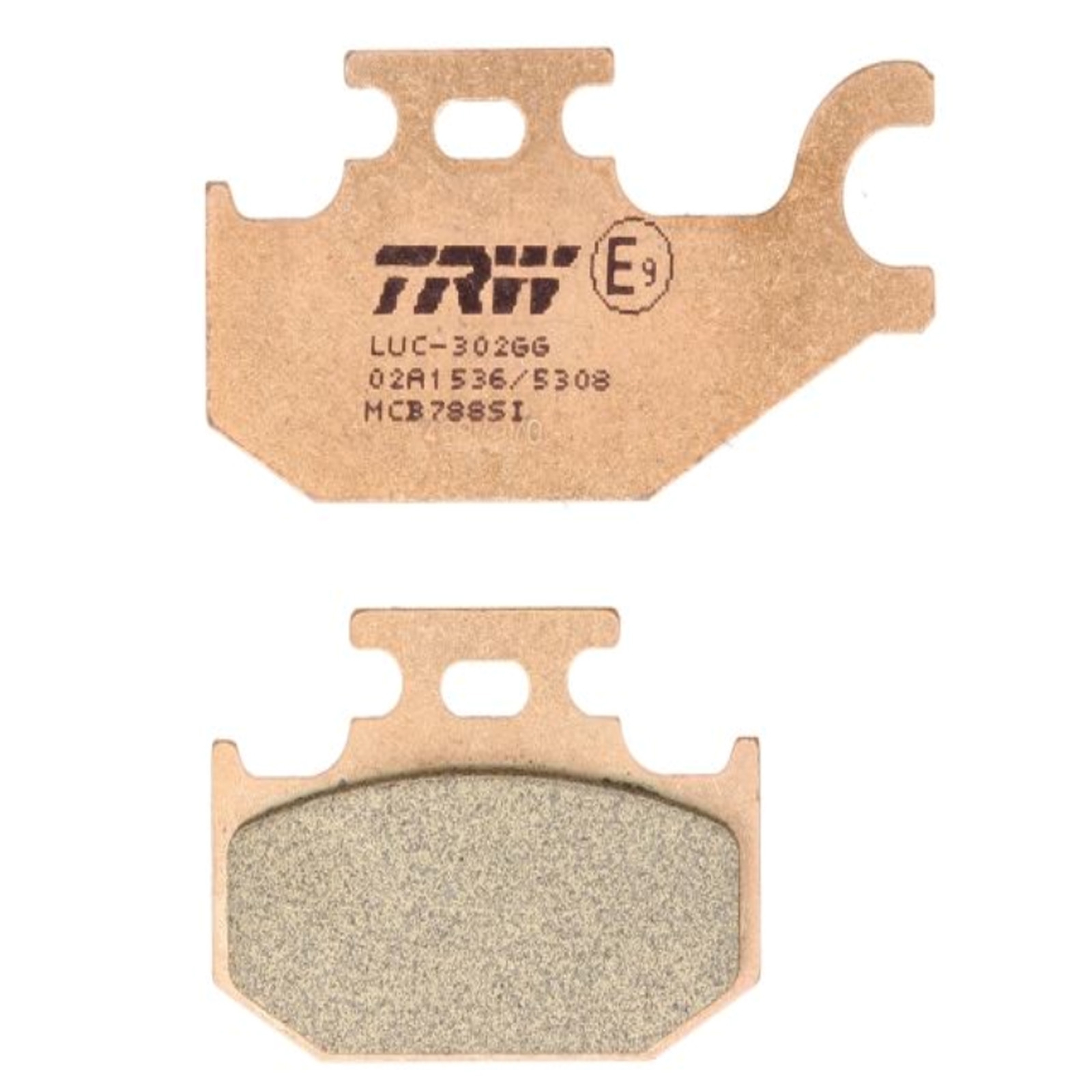 TRW Sintermetall Bremsbelagsatz vorne für Suzuki LT-A 400 F LT-A 450 LT-A 500 LT-A 750 LT-F 400