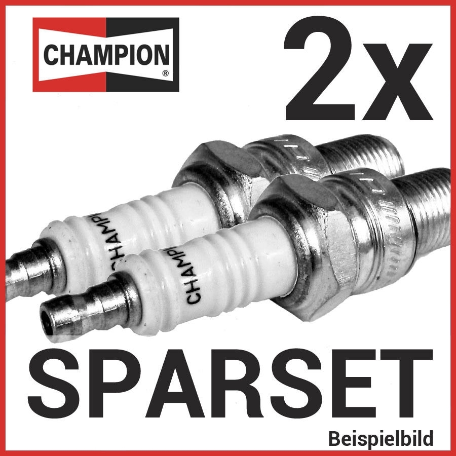 2X CHAMPION Zündkerze RC8WYP4 für Kawasaki VN 2000 A 2004-2008