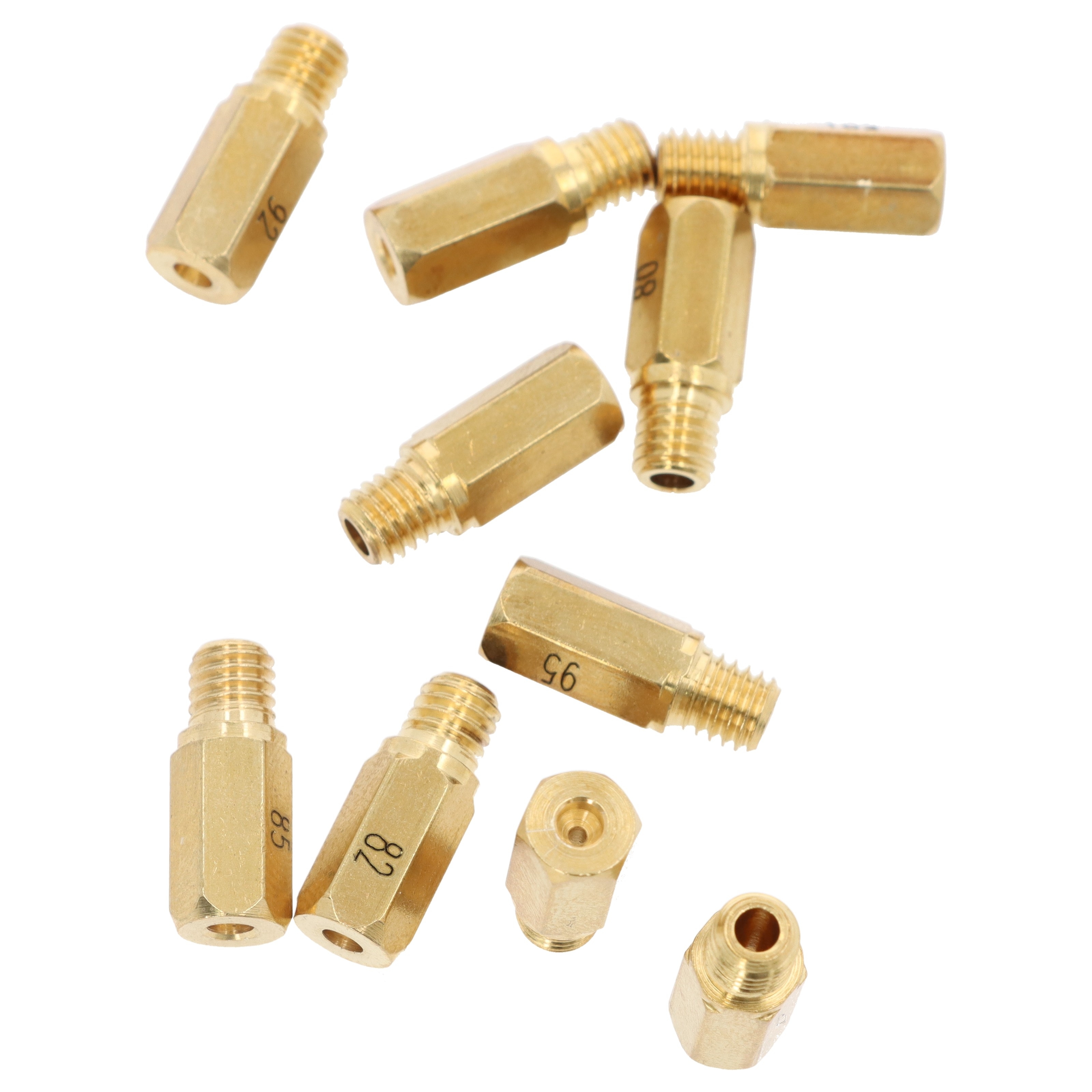 Leerlaufdüsen 5mm für PWK PWM Keihin Oko CVK NSR KSR Vergaser Größen 80-102