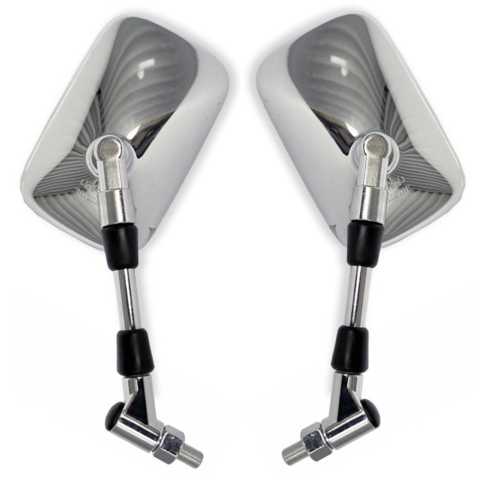JMP Rückspiegel Paar für Suzuki GZ125 2003-2013 250 2002-2008 VL1500 1998-2006 VZ800 2005-2006