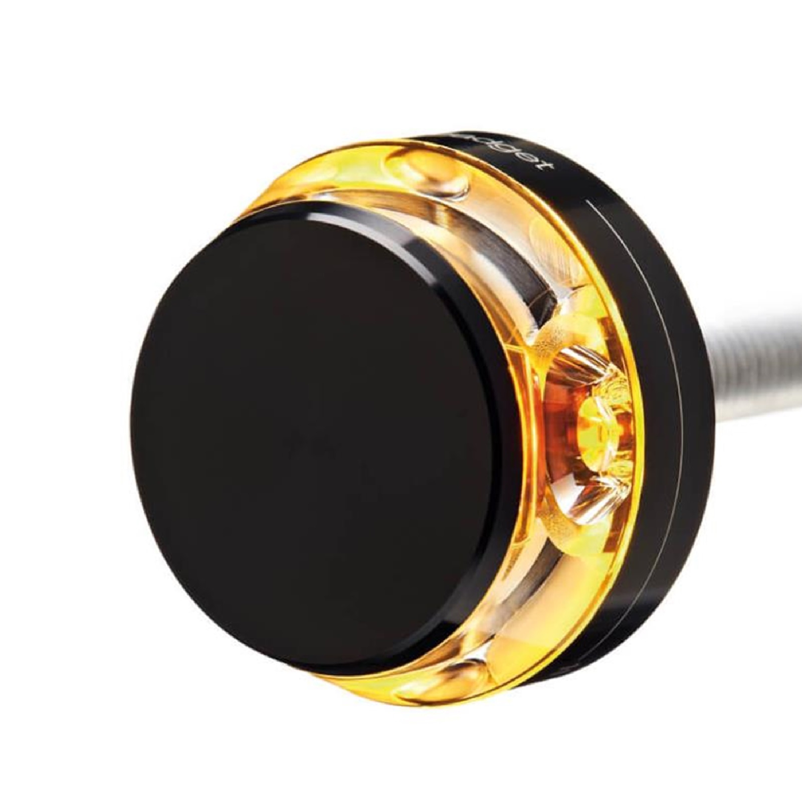 Blinkerpaar für vorne mit LED Technik aus Aluminium in schwarz für viele Fahrzeuge
