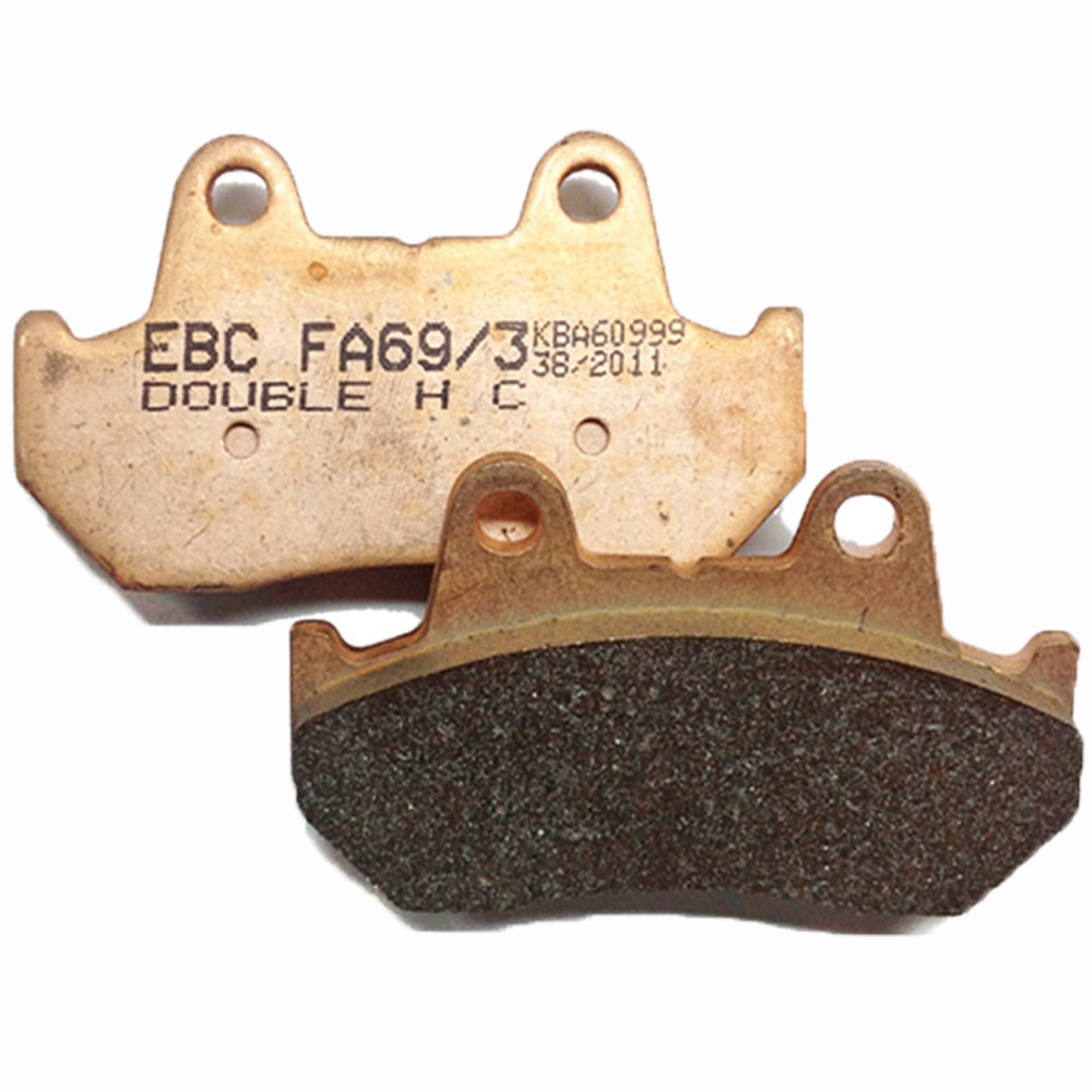 EBC Bremsen Set Bremsscheiben Bremsbeläge komplett für Honda CBR 600 F 1986-1990