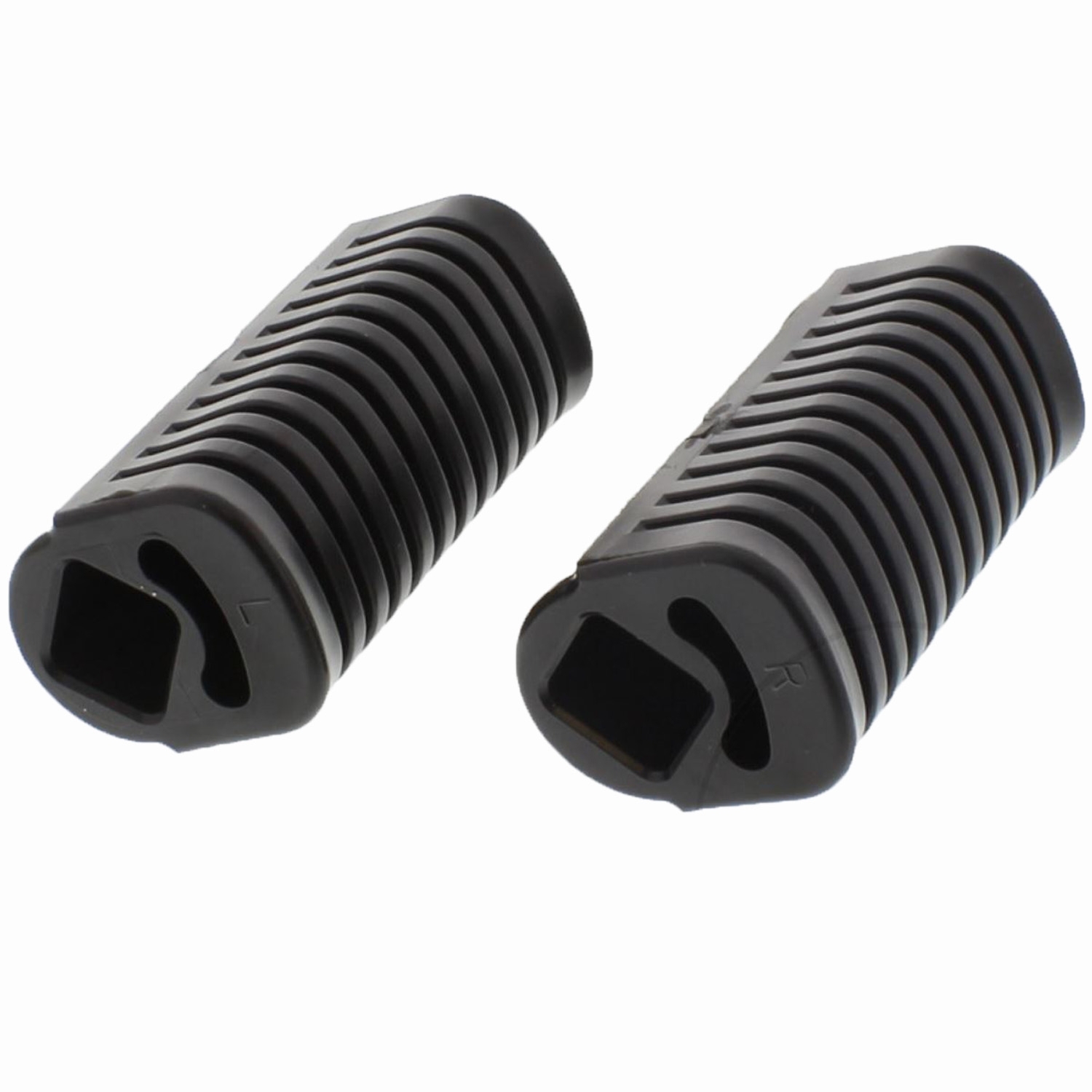 Tourmax STR-P06 Paar Fußrastengummis hinten für Honda CA125 Rebel CB650 CB750 CM250 CMX CX