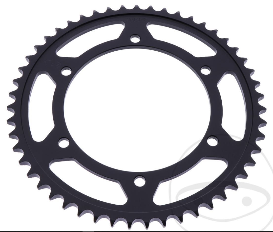 JT Sprockets Kettenrad 57 Zähne Teilung 428 Innendurchmesser 120 mm Lochkreis 136 mm R 1847-57