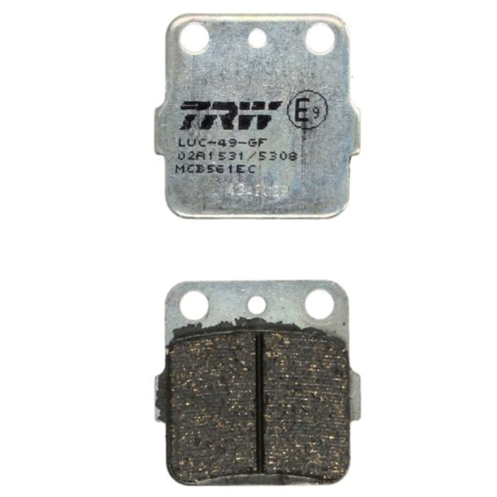 TRW MCB561EC Bremsbeläge vorne für Honda CR CRF TRX Kawasaki KFX KX Yamaha YFM YFZ Suzuki LT-Z