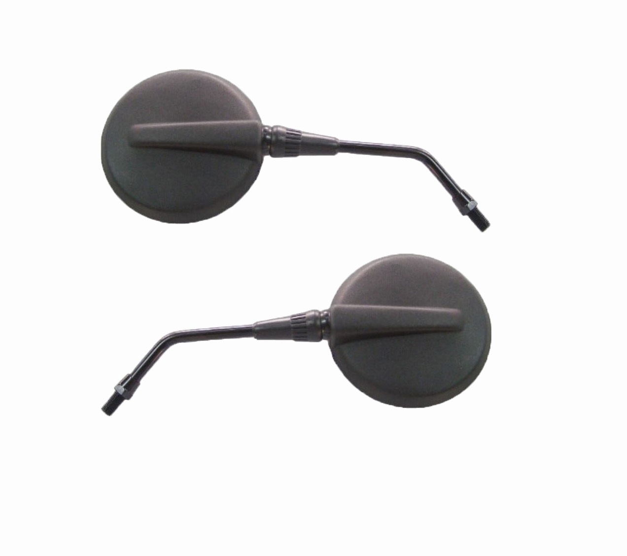 Offroad Motocross Spiegel-Paar schwarz für Kawasaki KLR250D 1984-92 KLR600 1984-89