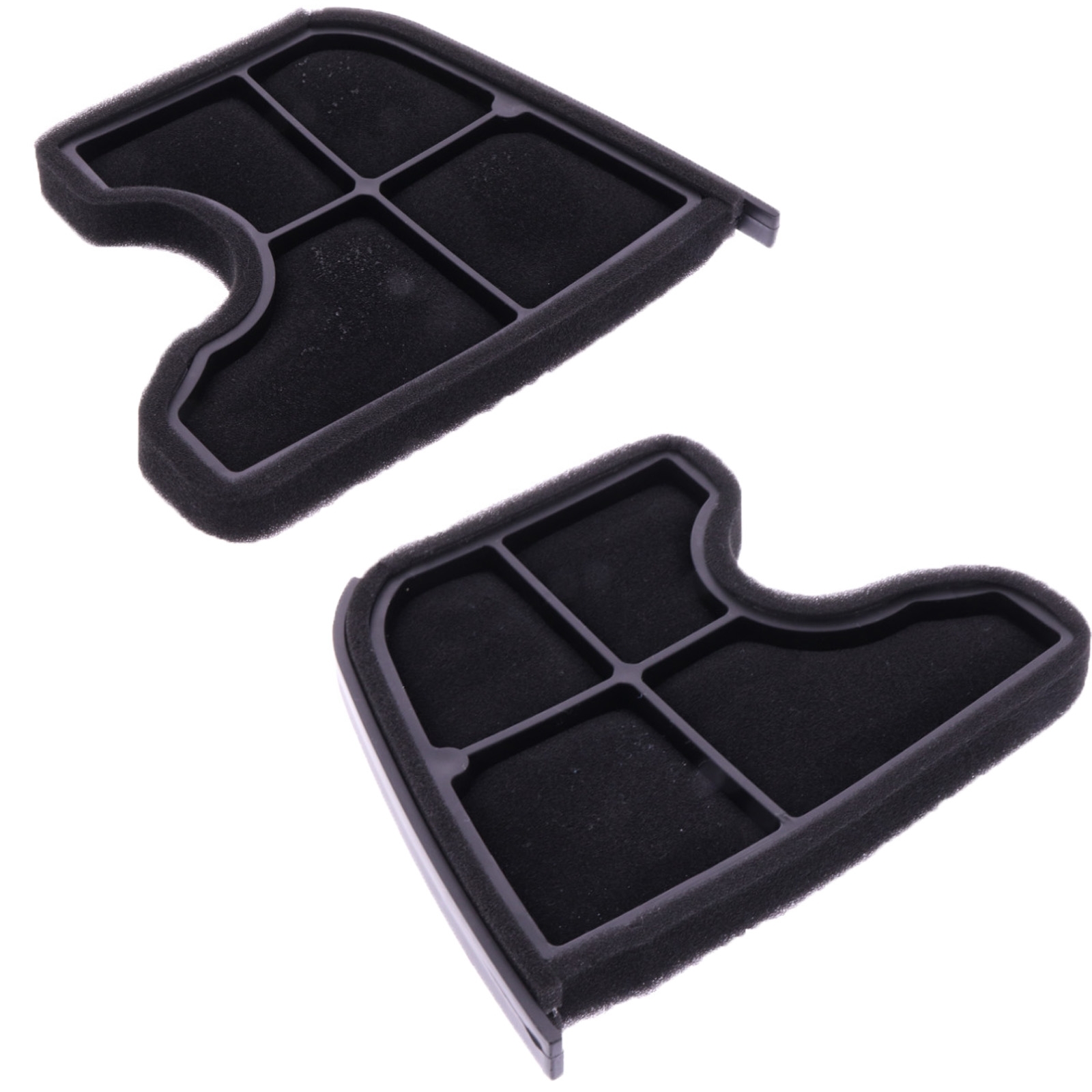 HIFLO Satz Luftfilter Filterelemente für Kawasaki W650 1999-06 W800 2011-24 rechts + links