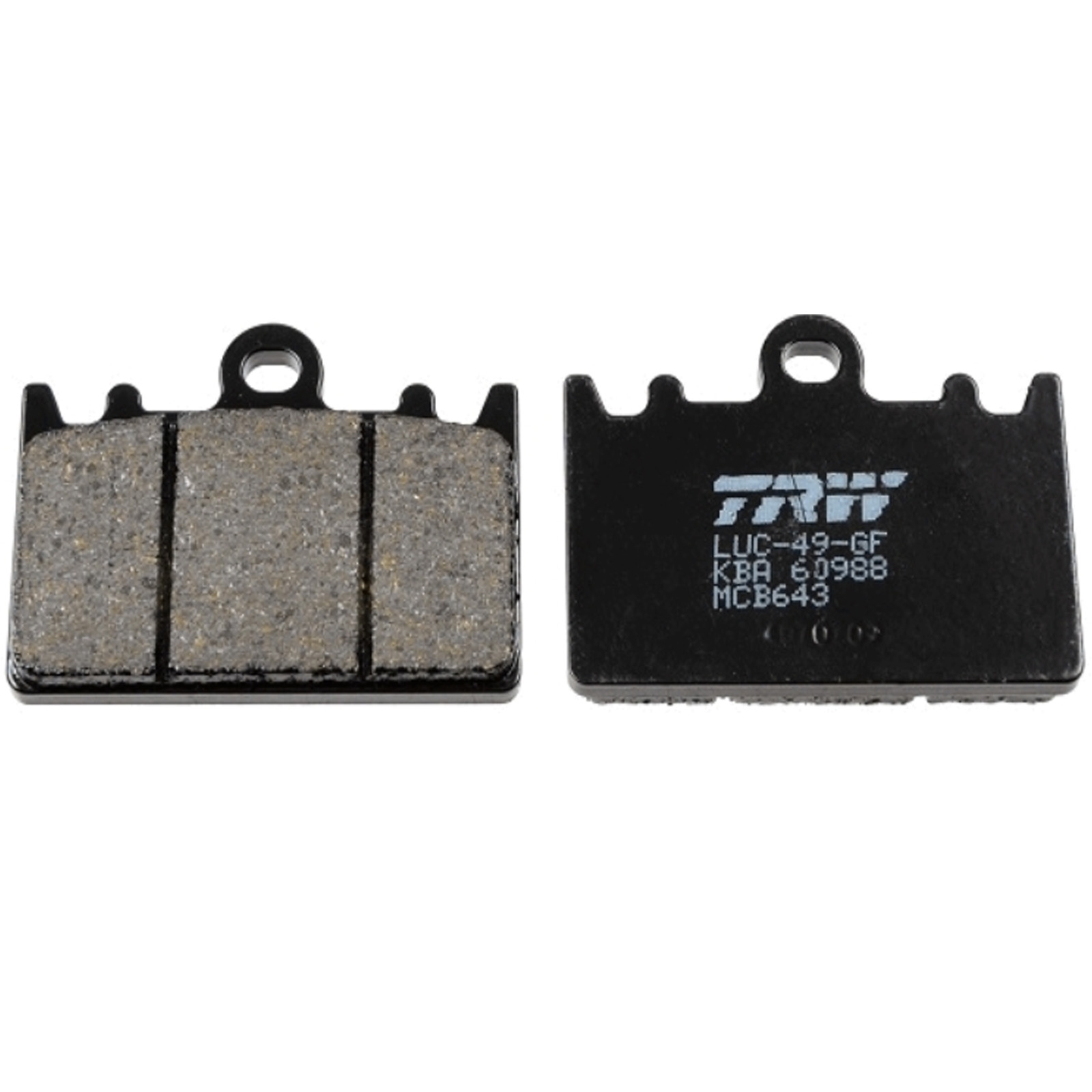 TRW Bremsbelagsatz vorne komplett für Kawasaki ZXR400 L ZX400L 1991 - 1999