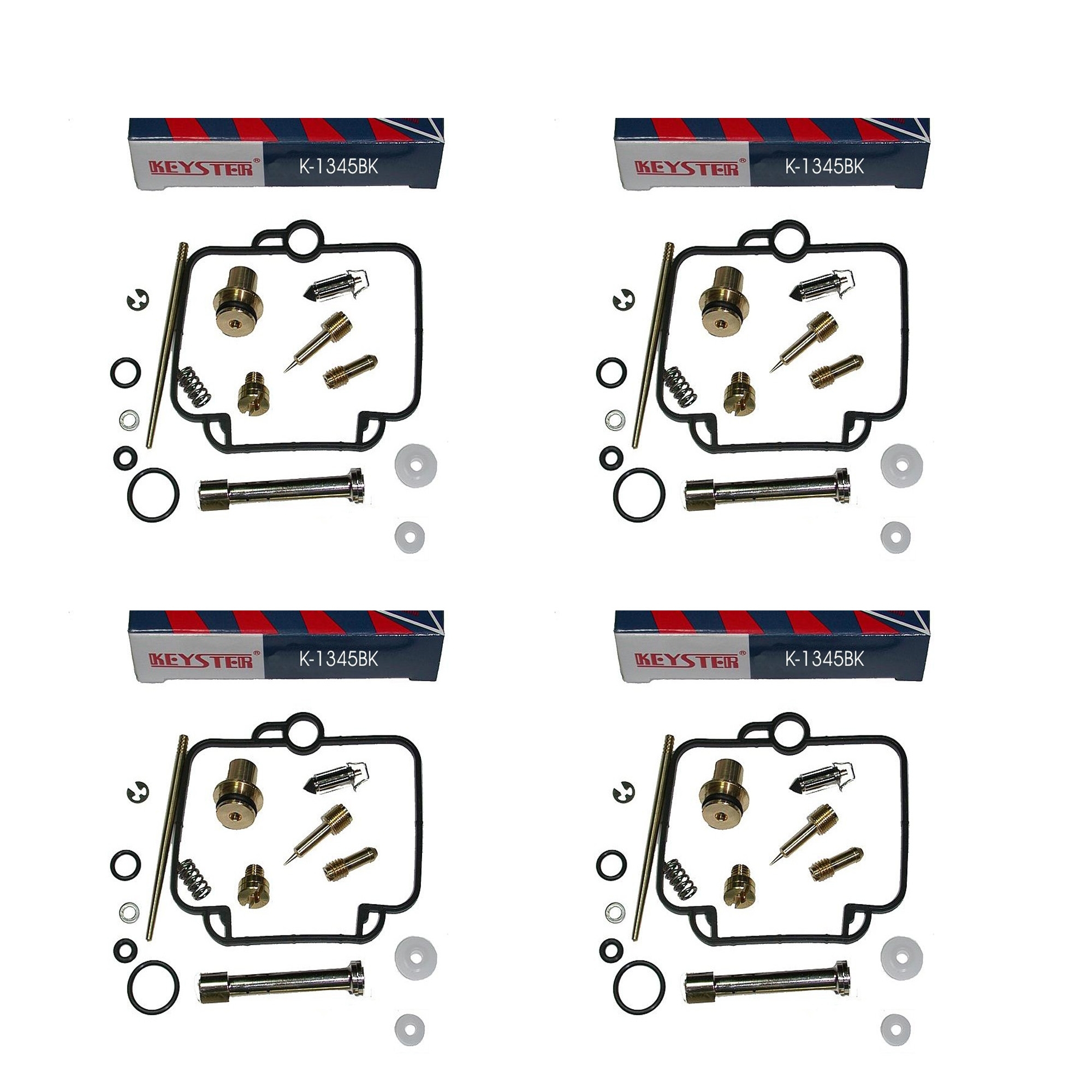 4 X Keyster Vergaser-Reparatursatz Eco K-1345BK