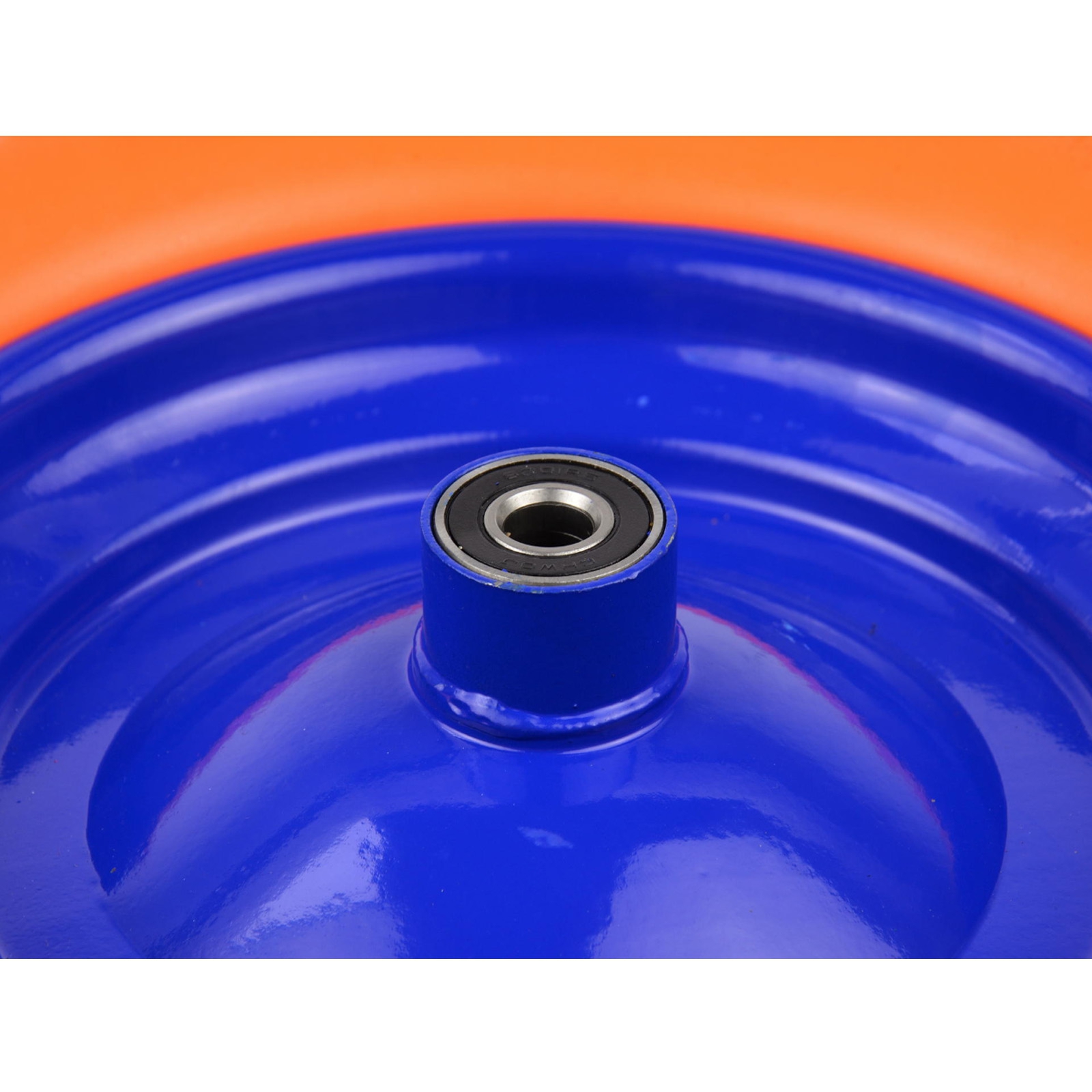Reifen Schubkarrenrad 4.00-8 4.80-8 pannensicher PU Vollgummi Schubkarrenreifen orange
