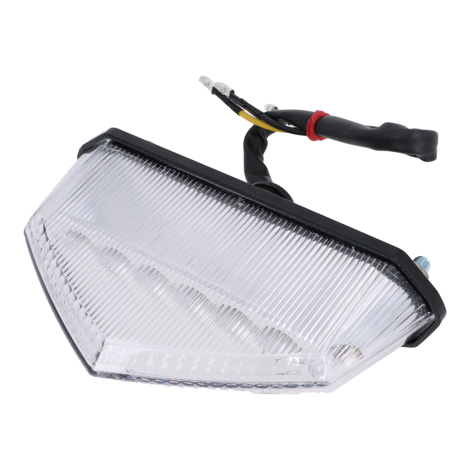 LED Rückleuchte Rücklicht Kunststoff 3 Kabel für Derbi Senda