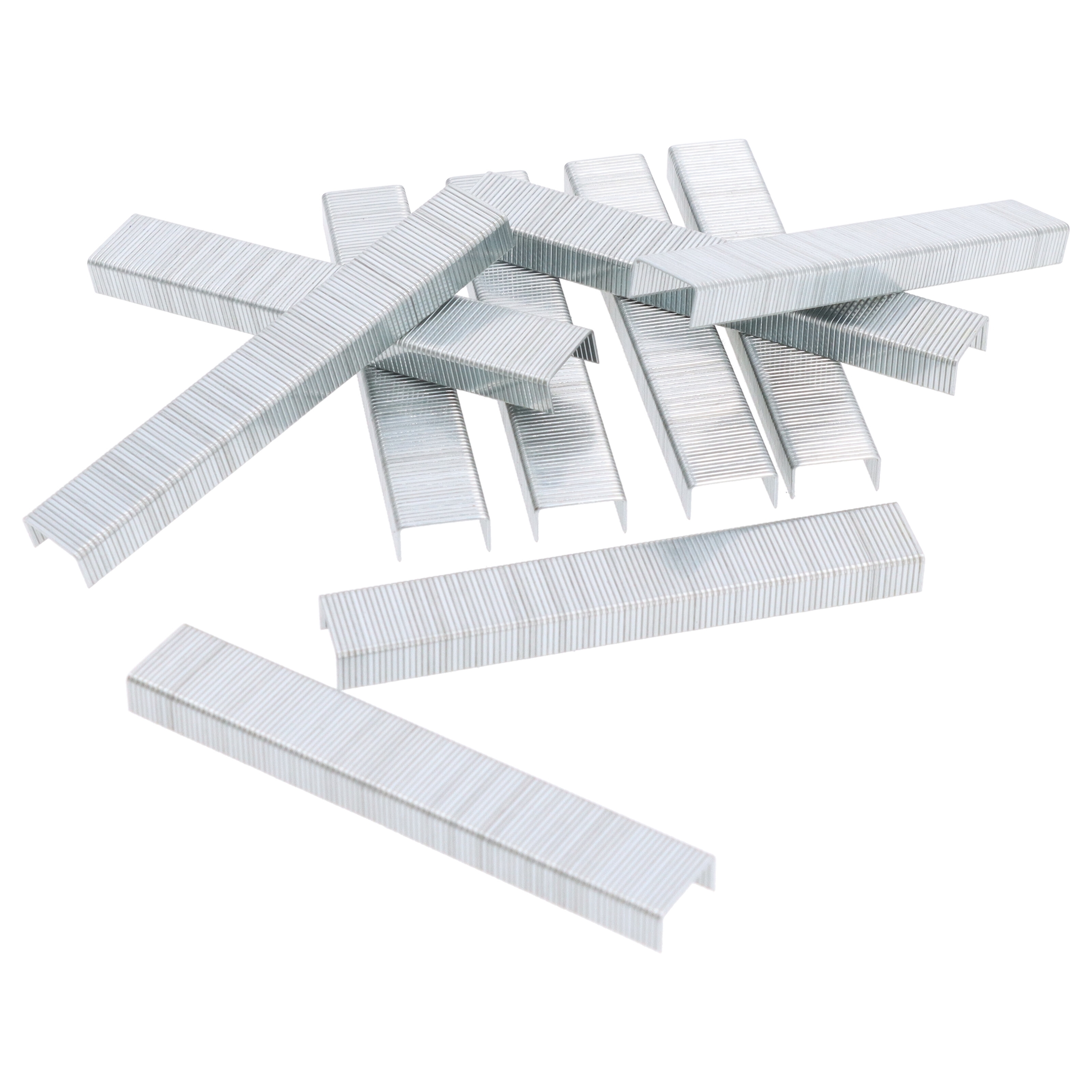 1000x Tackerklammern Heftklammern 6mm, 0.7x11.3mm für Handtacker Profitacker Holztacker