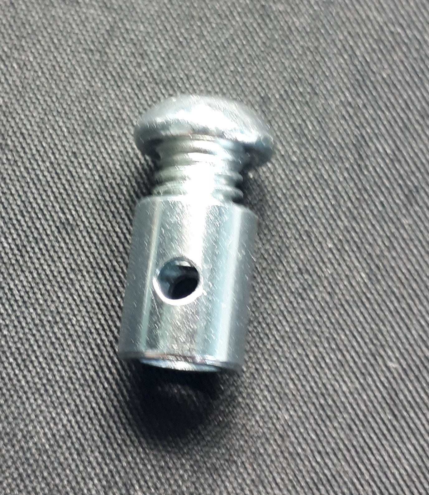 10x Schraubnippel Klemm-Nippel Notnippel 8x10mm für Bowdenzug Seilzug Kupplungszug Bremszug