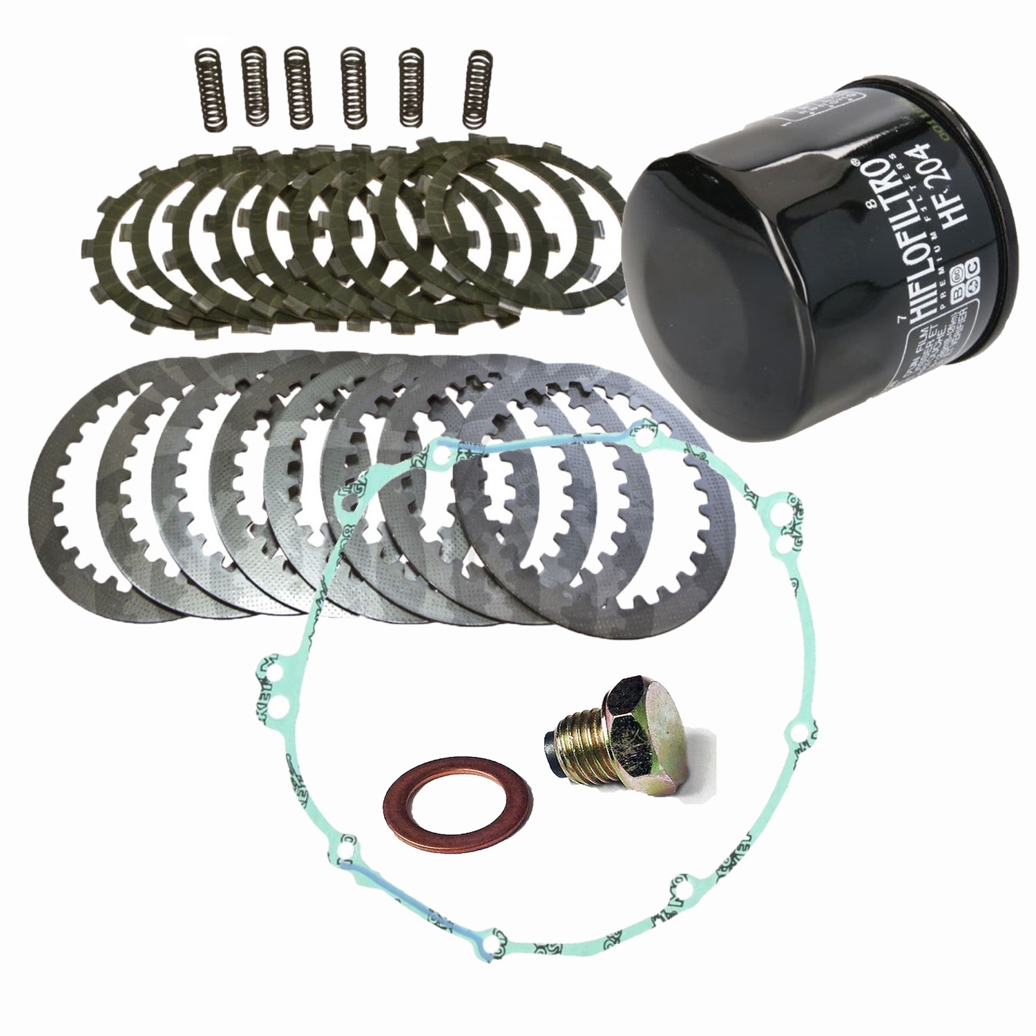 Kupplungssatz komplett für Yamaha YZF-R6 2006 - 2016 RJ111 RJ151 RJ155