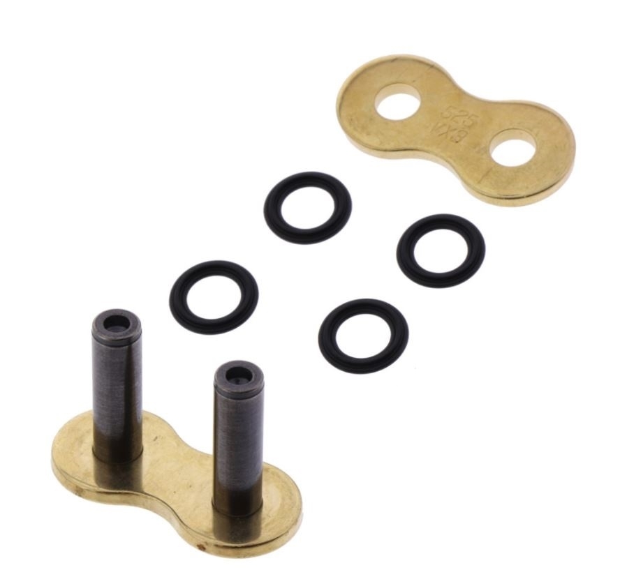 DID G&B525VX3 Motorrad X-Ringkette verstärkt 525 Teilung 118 Glieder +Nietschloss