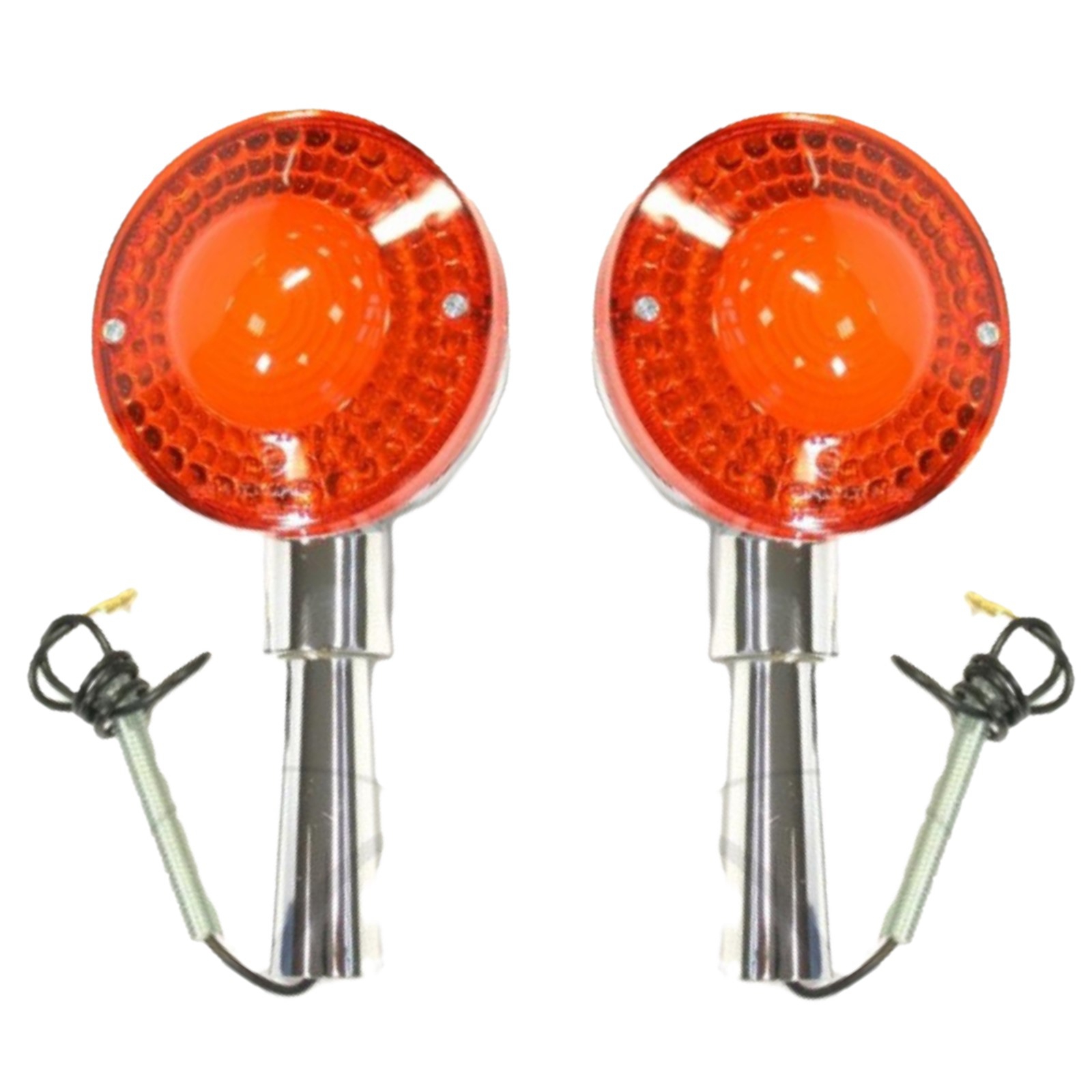 Blinkerleuchten Paar für vorne und hinten für Yamaha RD 1975-1979 SR500 1978-1999 XJ650 H 1980-1981 XS 1976-1982
