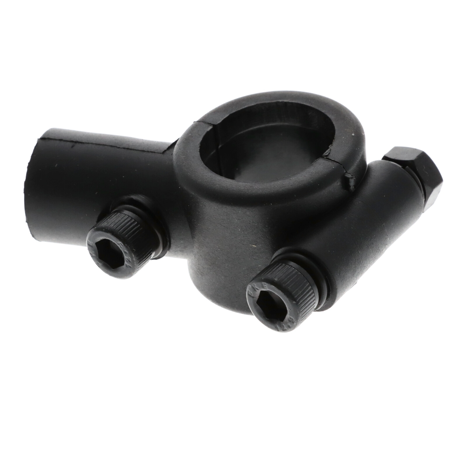 Spiegelschelle Spiegelhalter Halter M8 Linksgewinde für Spiegel Motorrad Quad