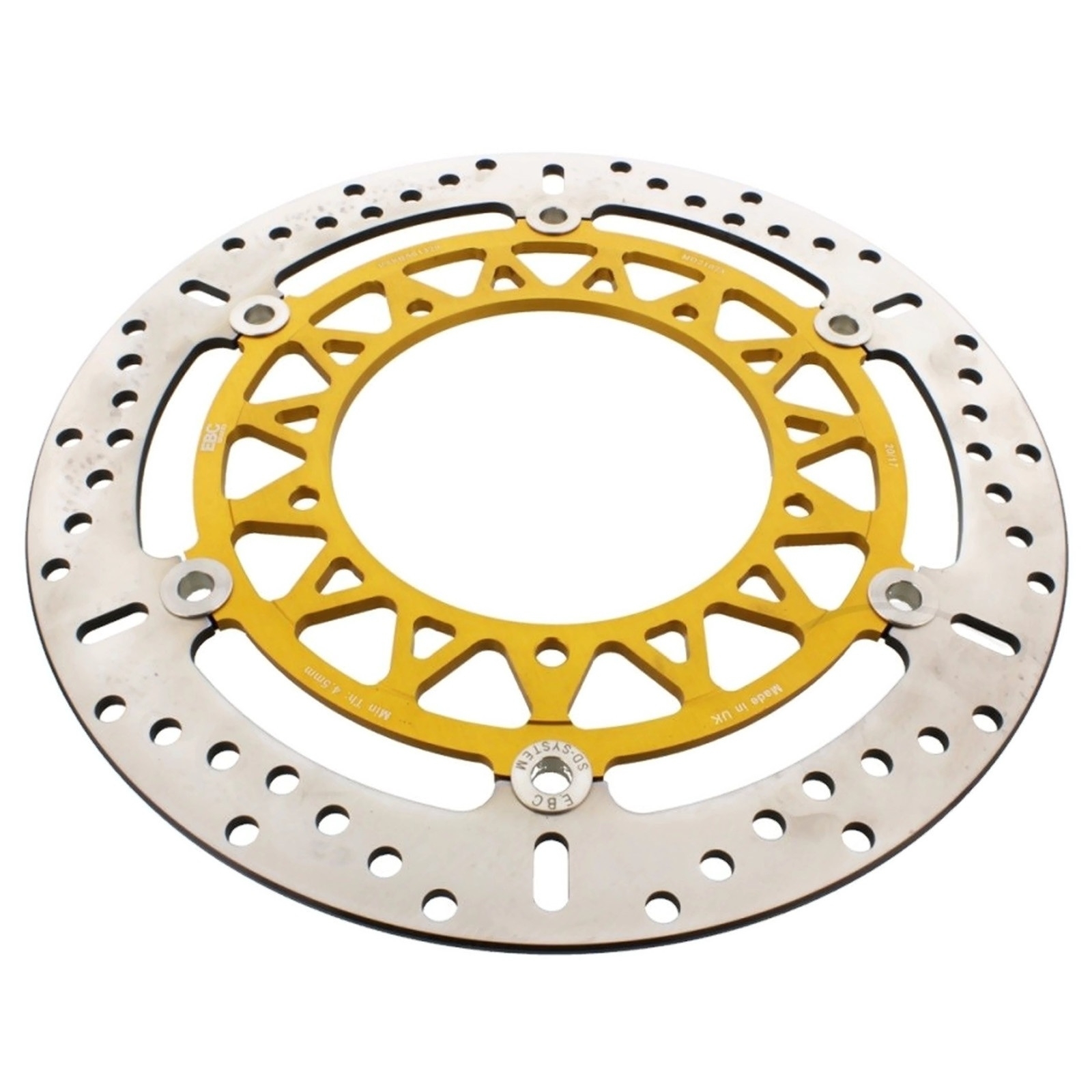 EBC Bremsscheibe MD2102X Yamaha YZF-R1 1000  RN191 2007-2008