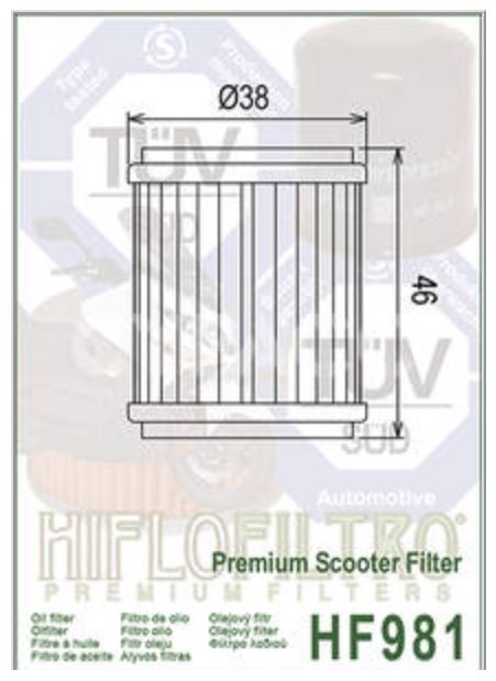 HIFLO Ölfilter HF981